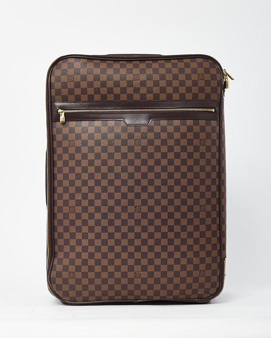 Louis Vuitton Brown Damier Ebene Coated Canvas Pegase 60 Luggage