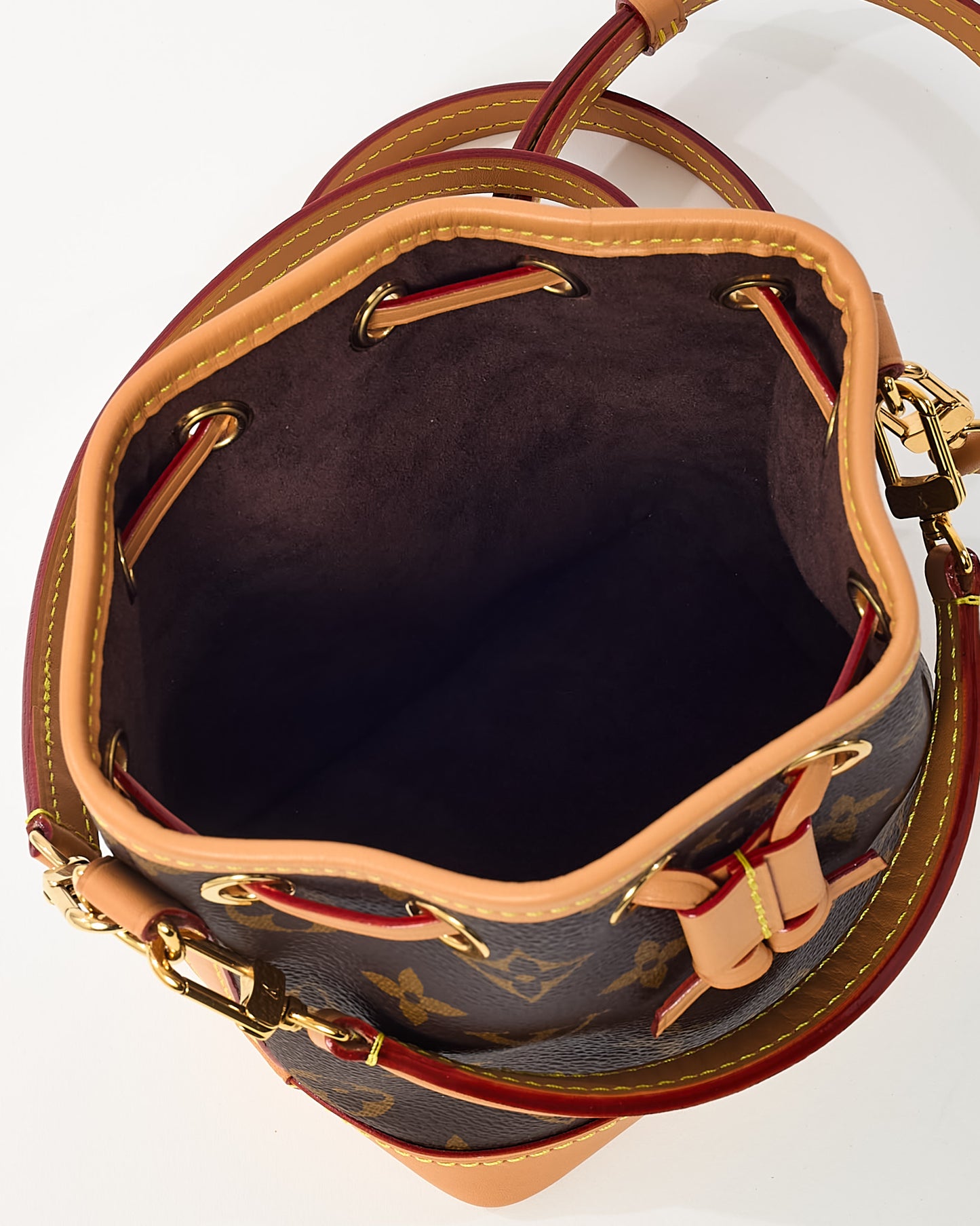 Louis Vuitton Monogram Coated Canvas Nano Noe Crossbody Bag