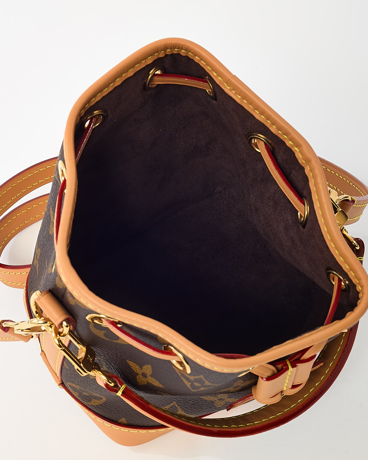 Louis Vuitton Monogram Coated Canvas Nano Noe Crossbody Bag