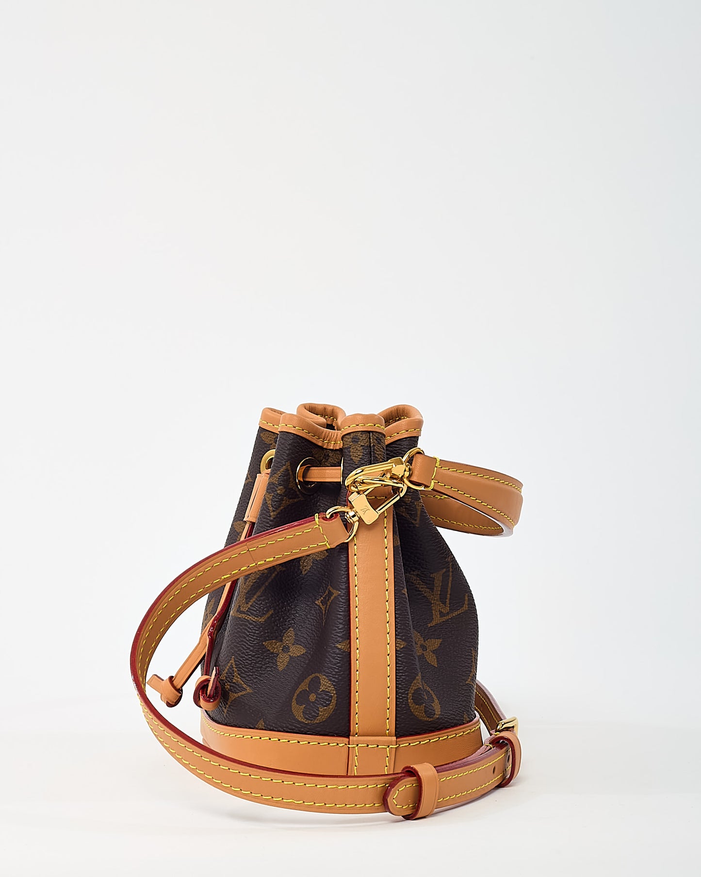 Louis Vuitton Monogram Coated Canvas Nano Noe Crossbody Bag