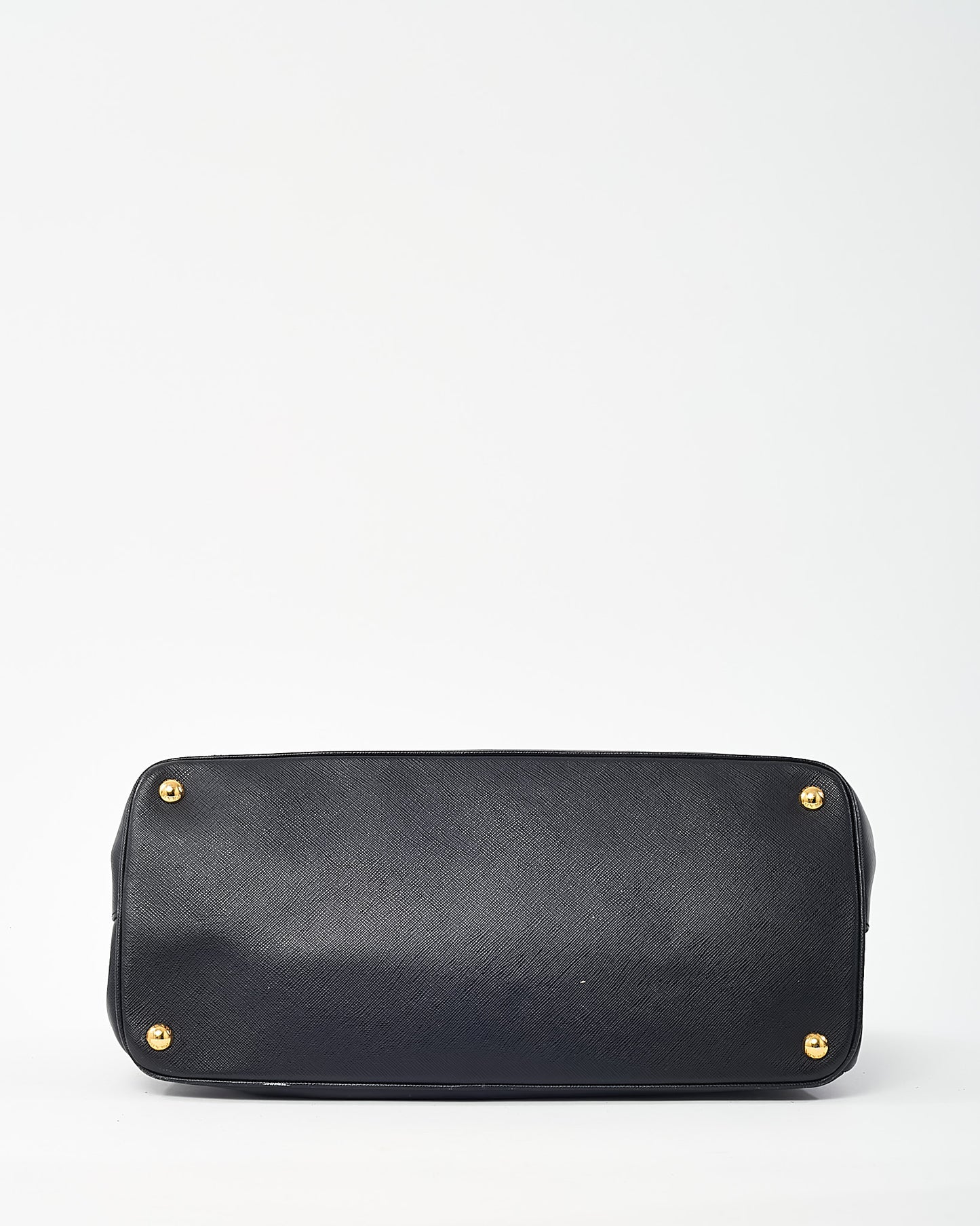 Prada Black Saffiano Leather Large Lux Tote Bag GHW