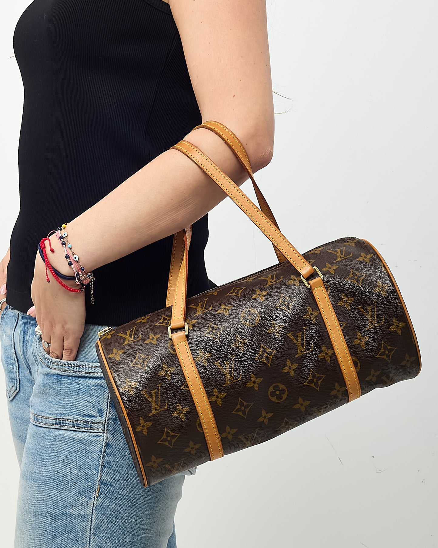 Louis Vuitton Monogram Canvas Papillon 30 Bag