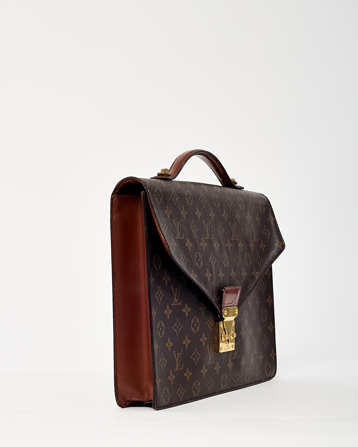 Louis Vuitton Monogram Coated Canvas Monceau Briefcase