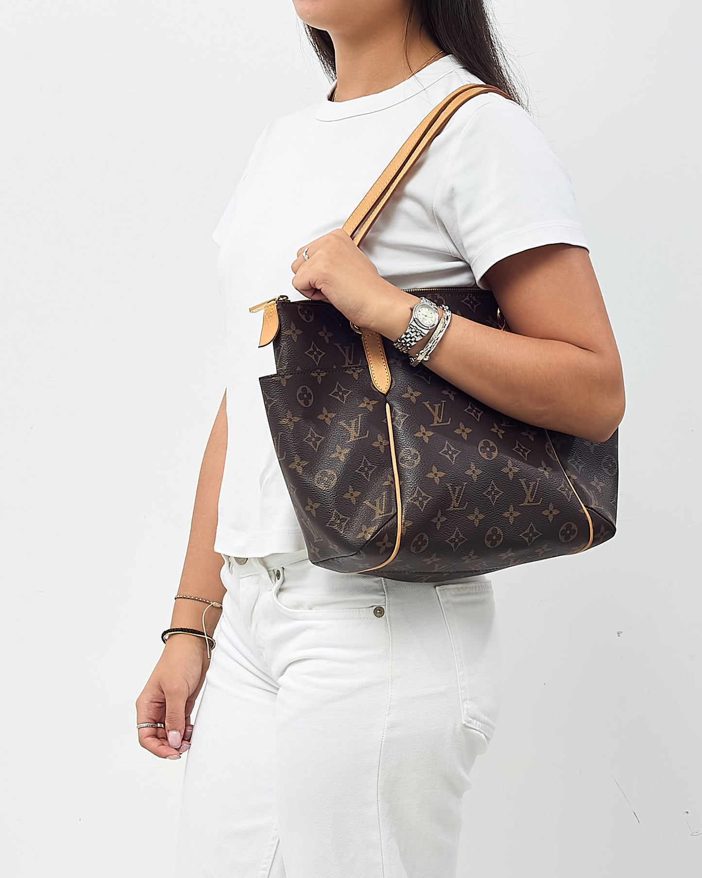Louis Vuitton Monogram Coated Canvas Totally PM Tote Bag