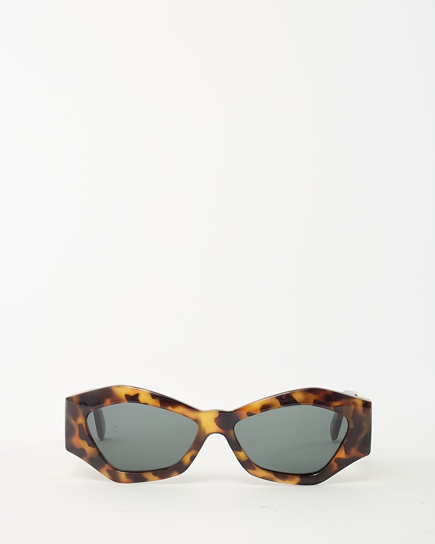 Versace Vintage Gianni Versace Brown Tortoise MOD421/B Medusa Head Sunglasses