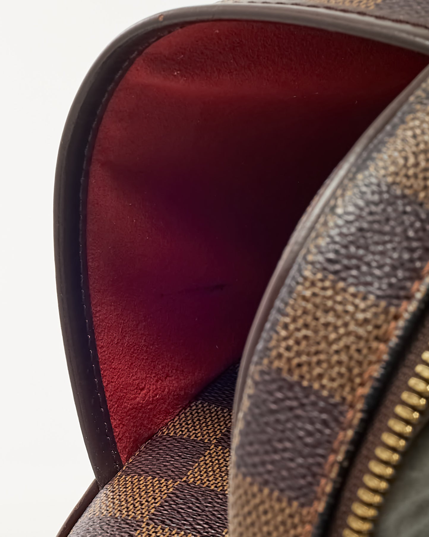 Louis Vuitton Damier Ebene Coated Canvas Ipanema PM Crossbody