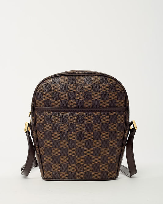 Louis Vuitton Damier Ebene Coated Canvas Ipanema PM Crossbody