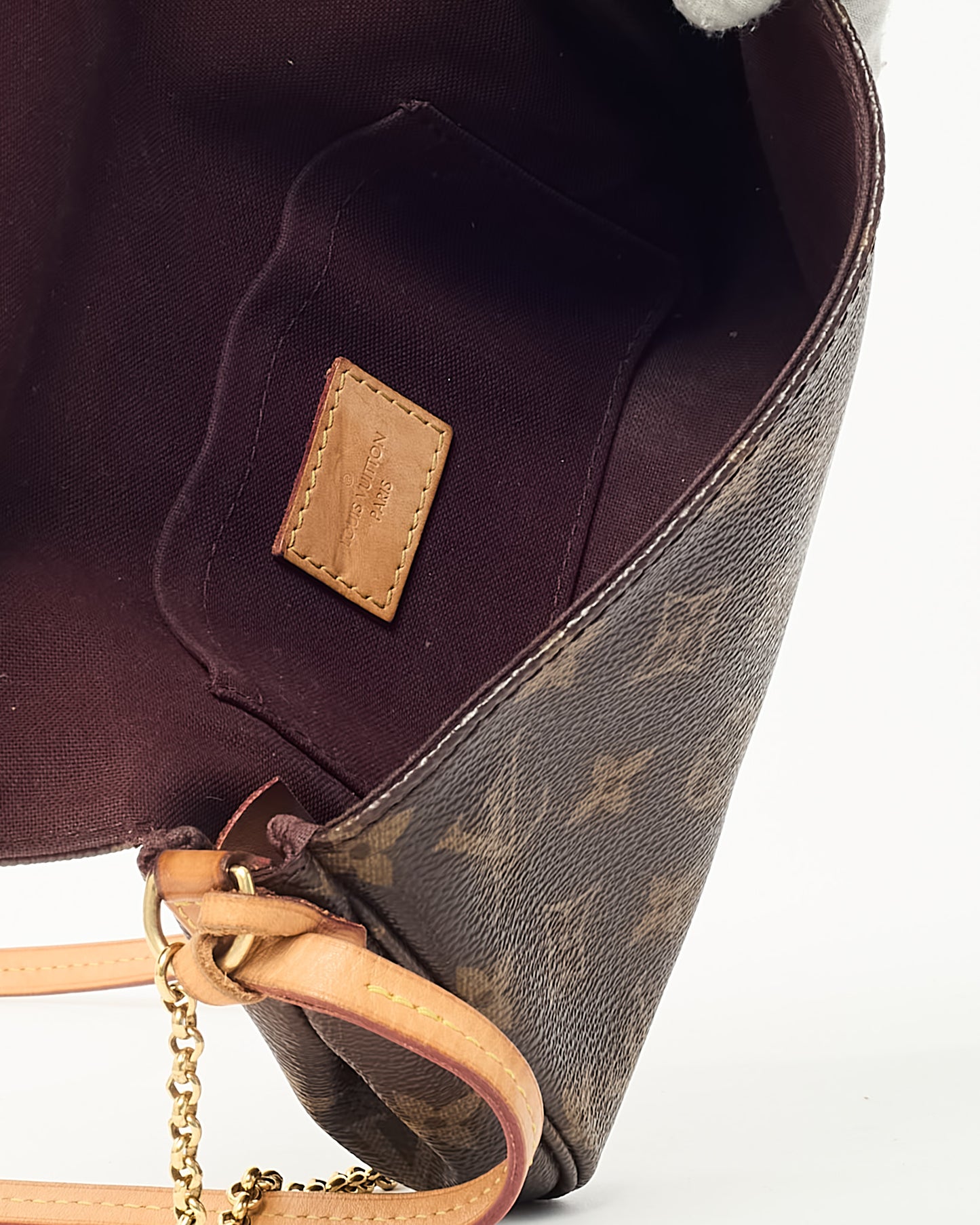 Louis Vuitton Monogram Coated Canvas Favourite PM Crossbody Bag