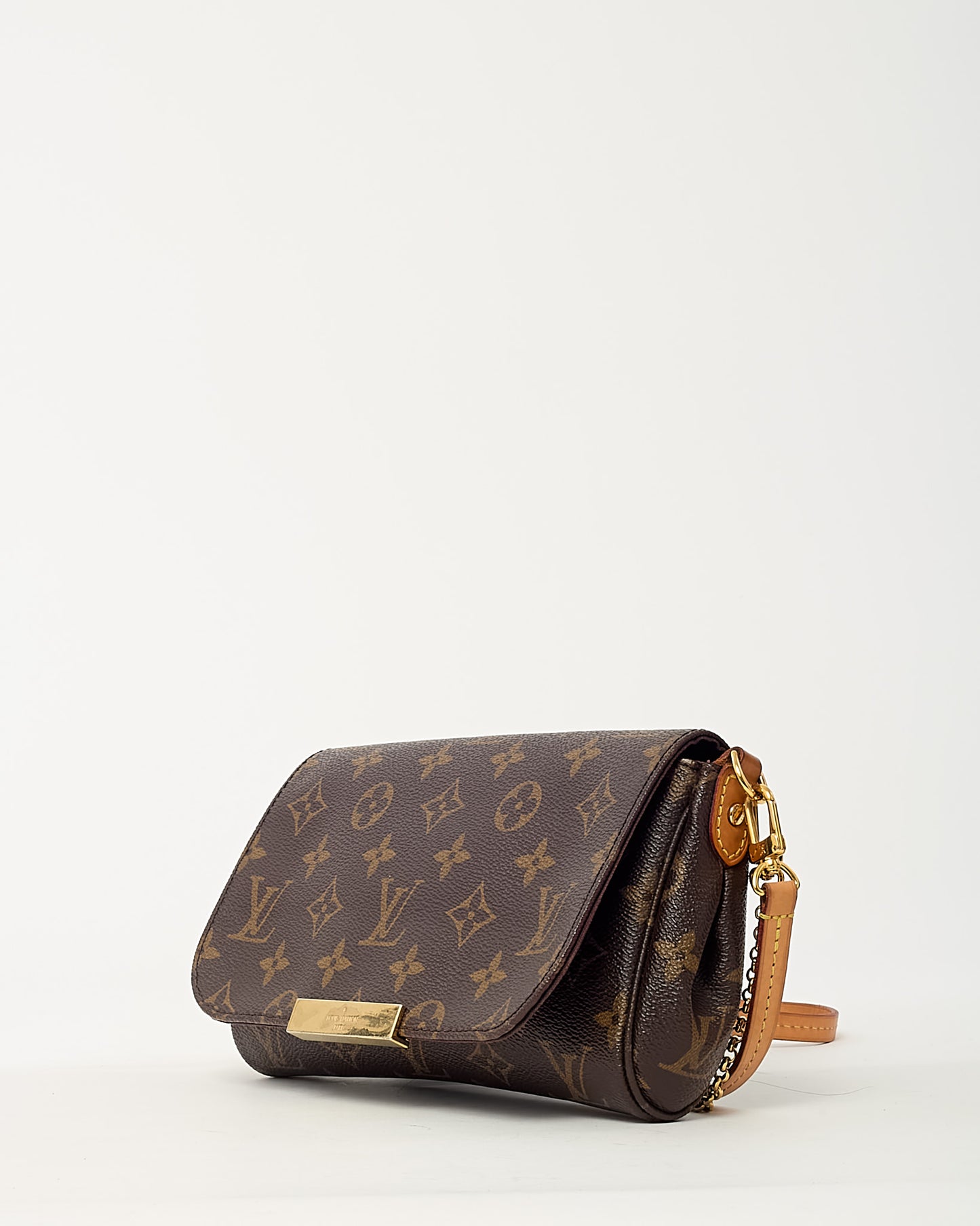 Louis Vuitton Monogram Coated Canvas Favourite PM Crossbody Bag