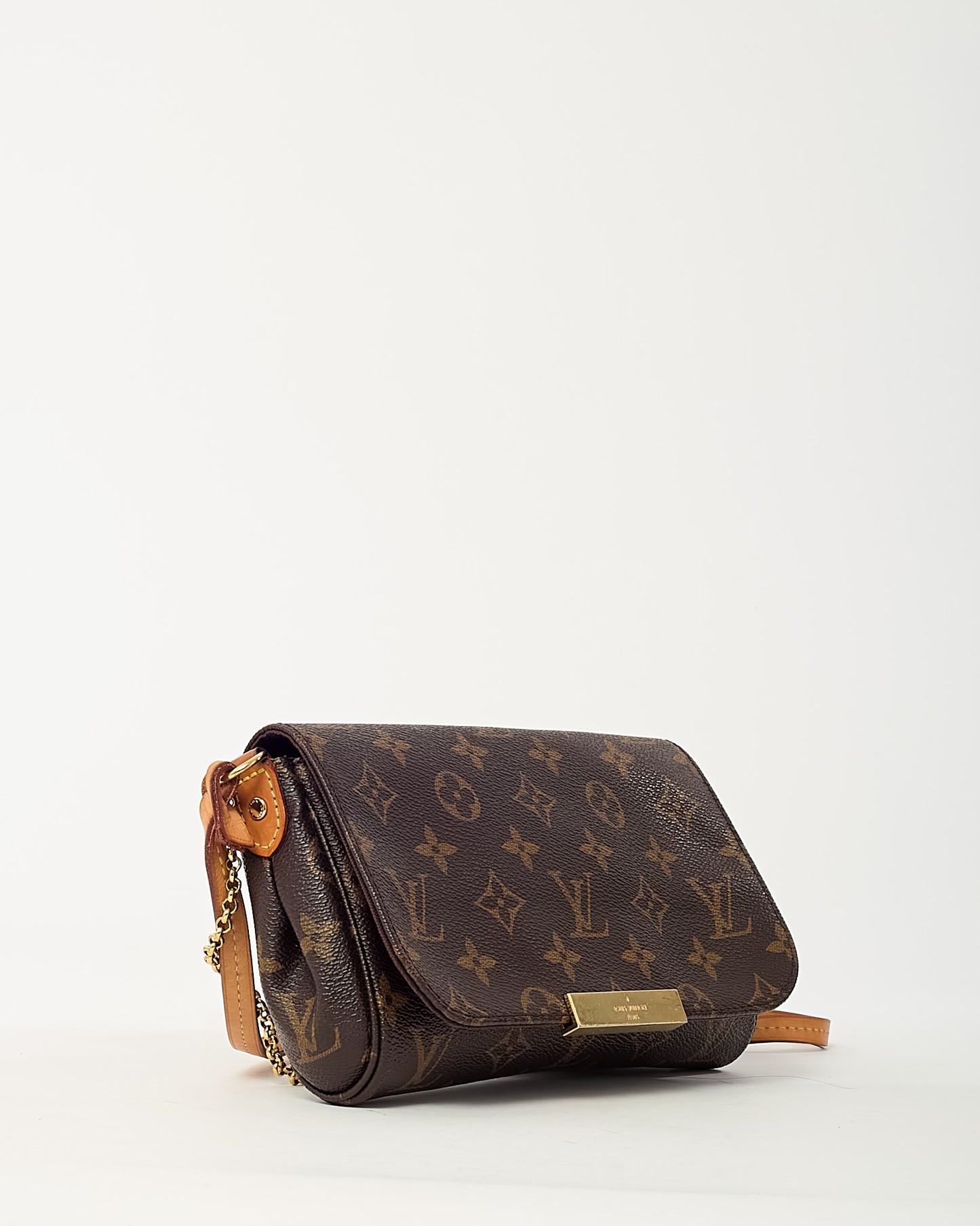 Louis Vuitton Monogram Coated Canvas Favourite PM Crossbody Bag
