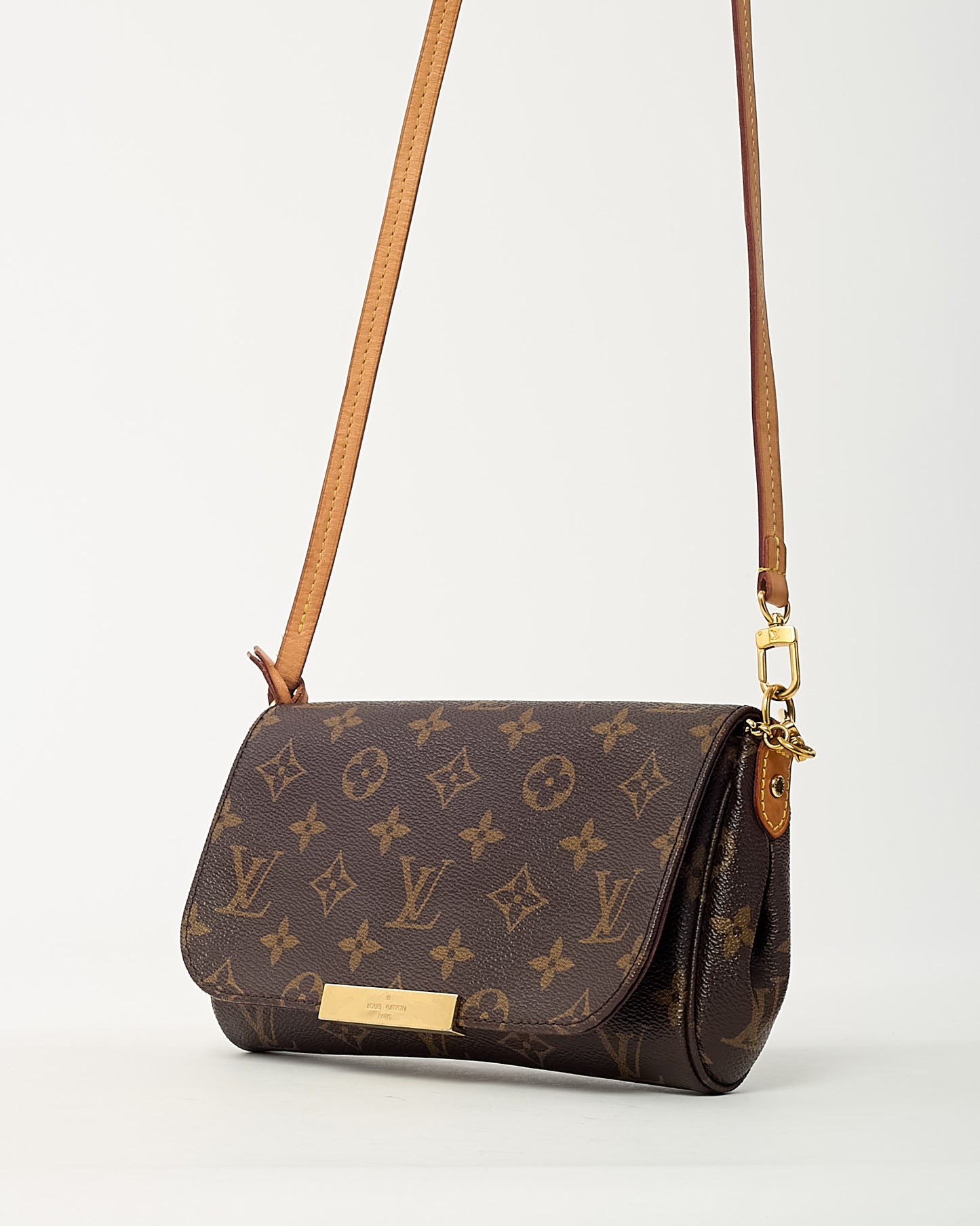Louis Vuitton Monogram Coated Canvas Favourite PM Crossbody Bag