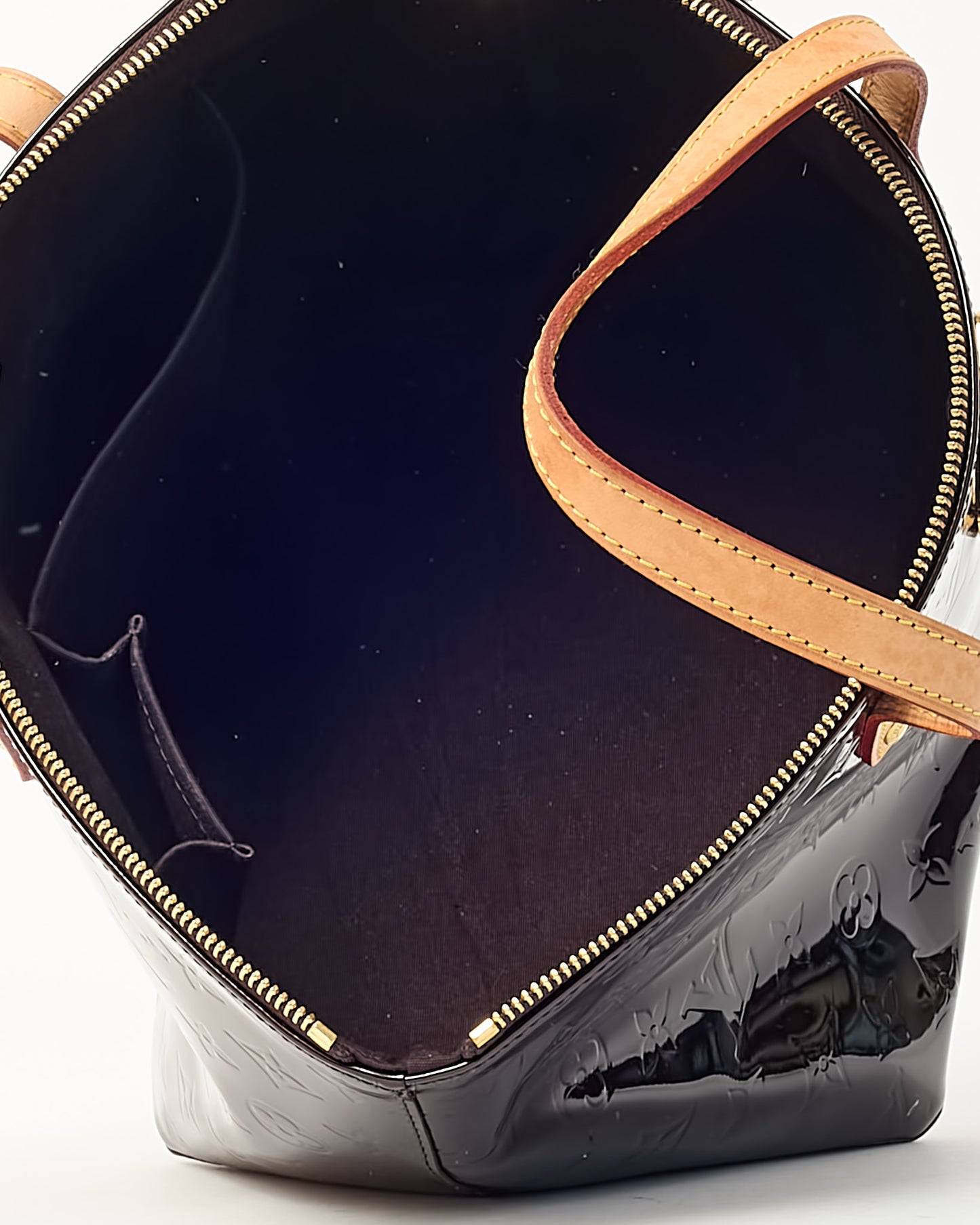 Louis Vuitton Purple Amarante Monogram Vernis Bellevue PM Tote Bag