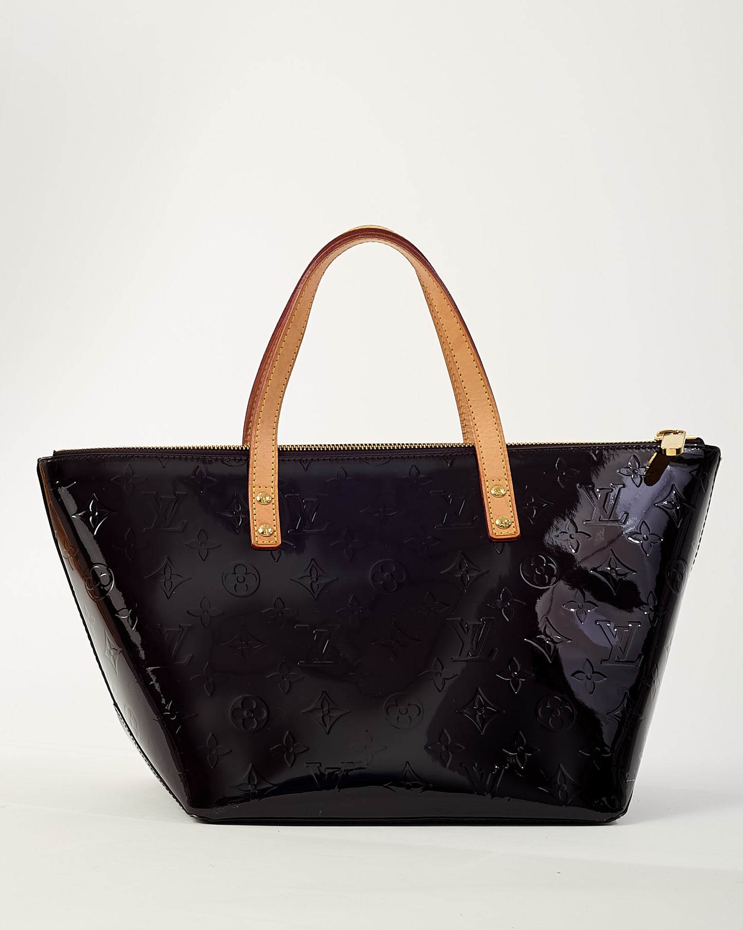 Louis Vuitton Purple Amarante Monogram Vernis Bellevue PM Tote Bag