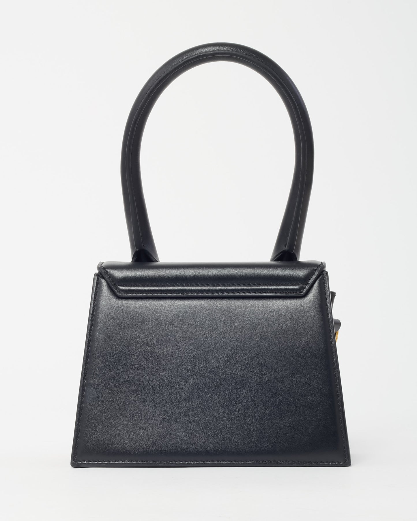 Jacquemus Black Leather Le Chiquito Moyen Crossbody Bag