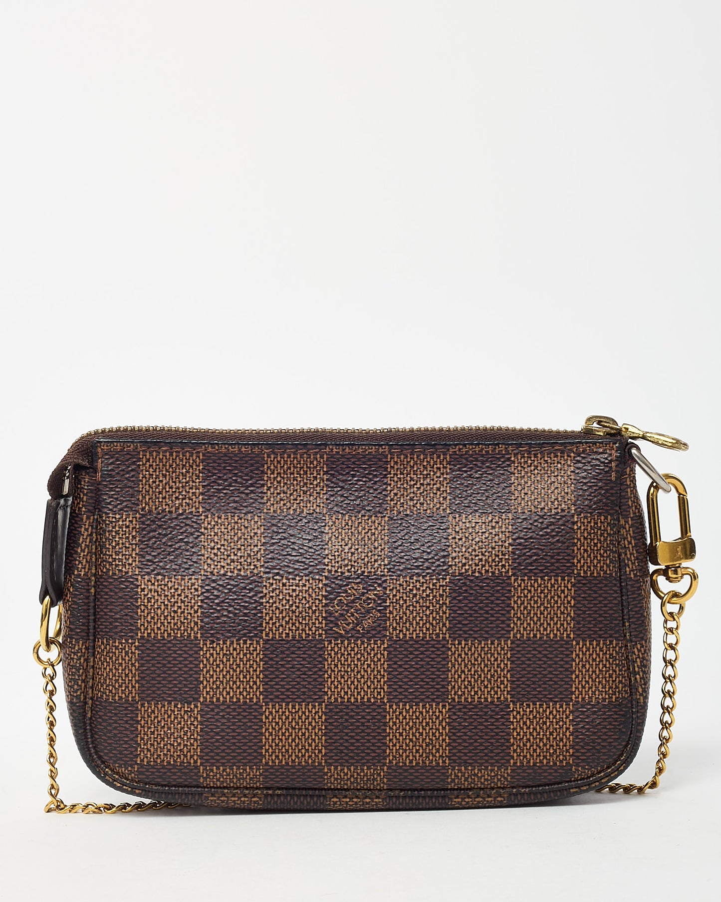 Louis Vuitton Damier Ebene Coated Canvas Mini Pochette Accessoires