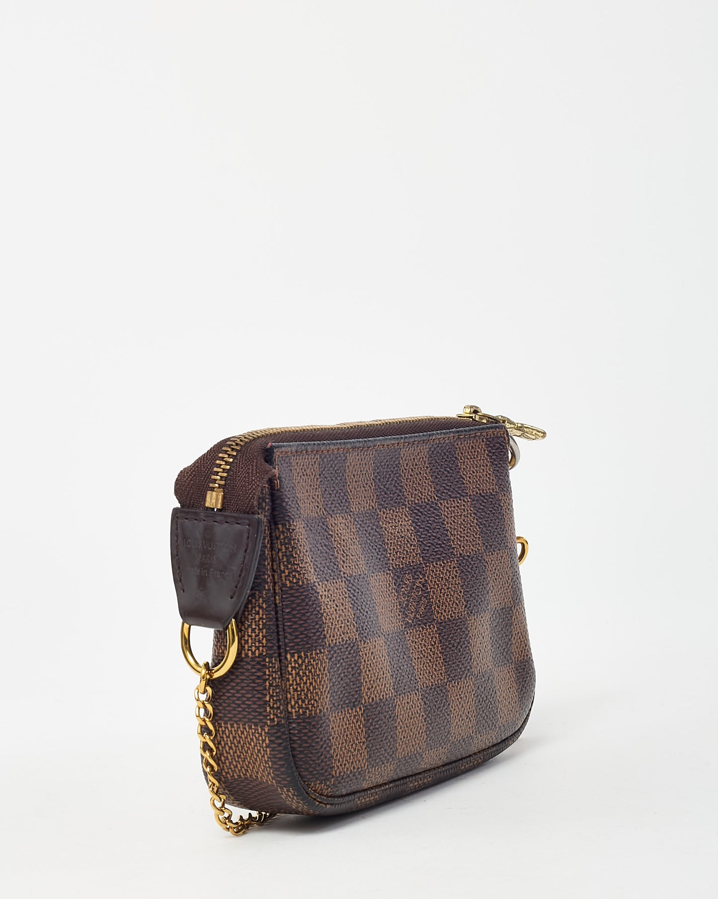 Louis Vuitton Damier Ebene Coated Canvas Mini Pochette Accessoires