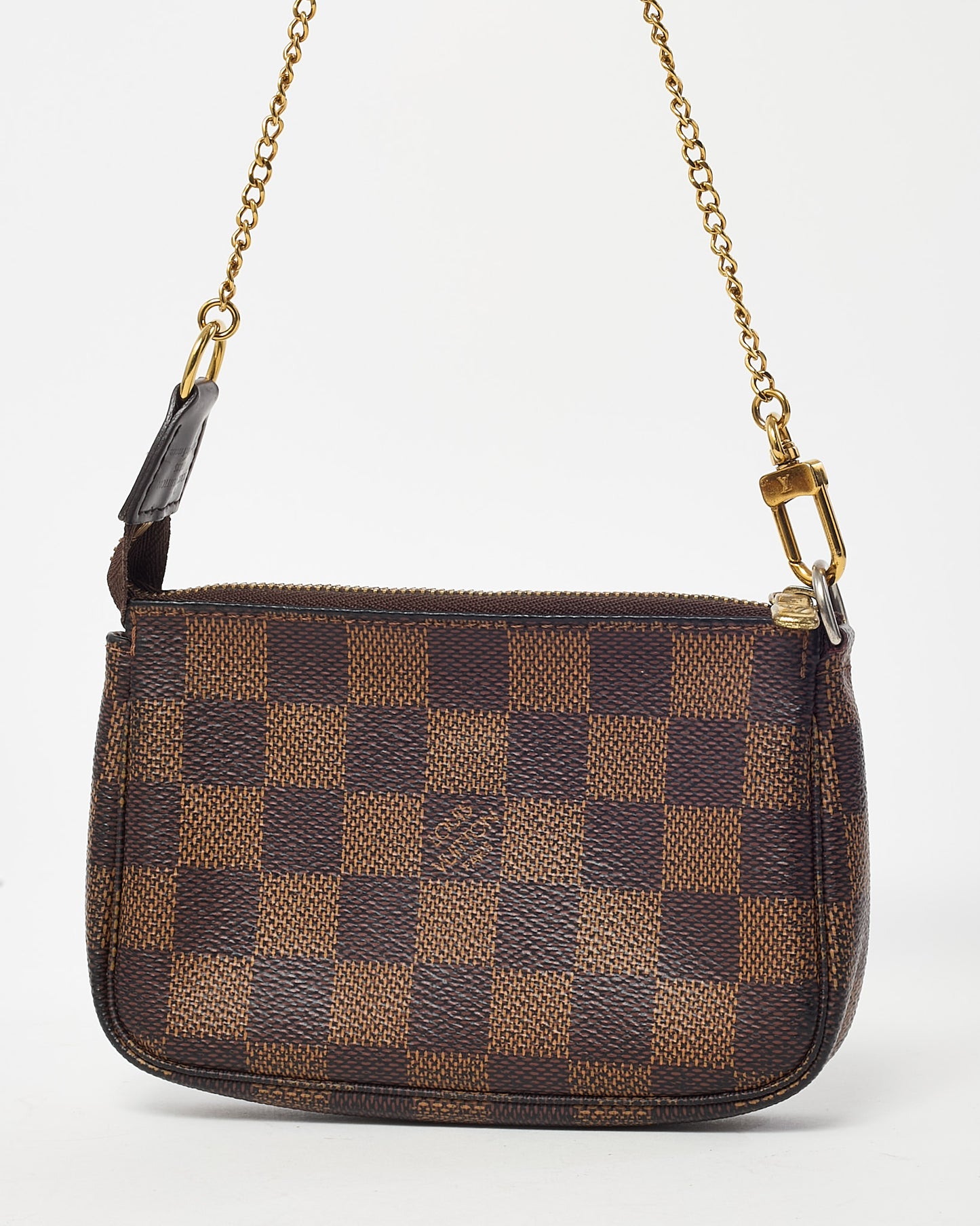 Louis Vuitton Damier Ebene Coated Canvas Mini Pochette Accessoires
