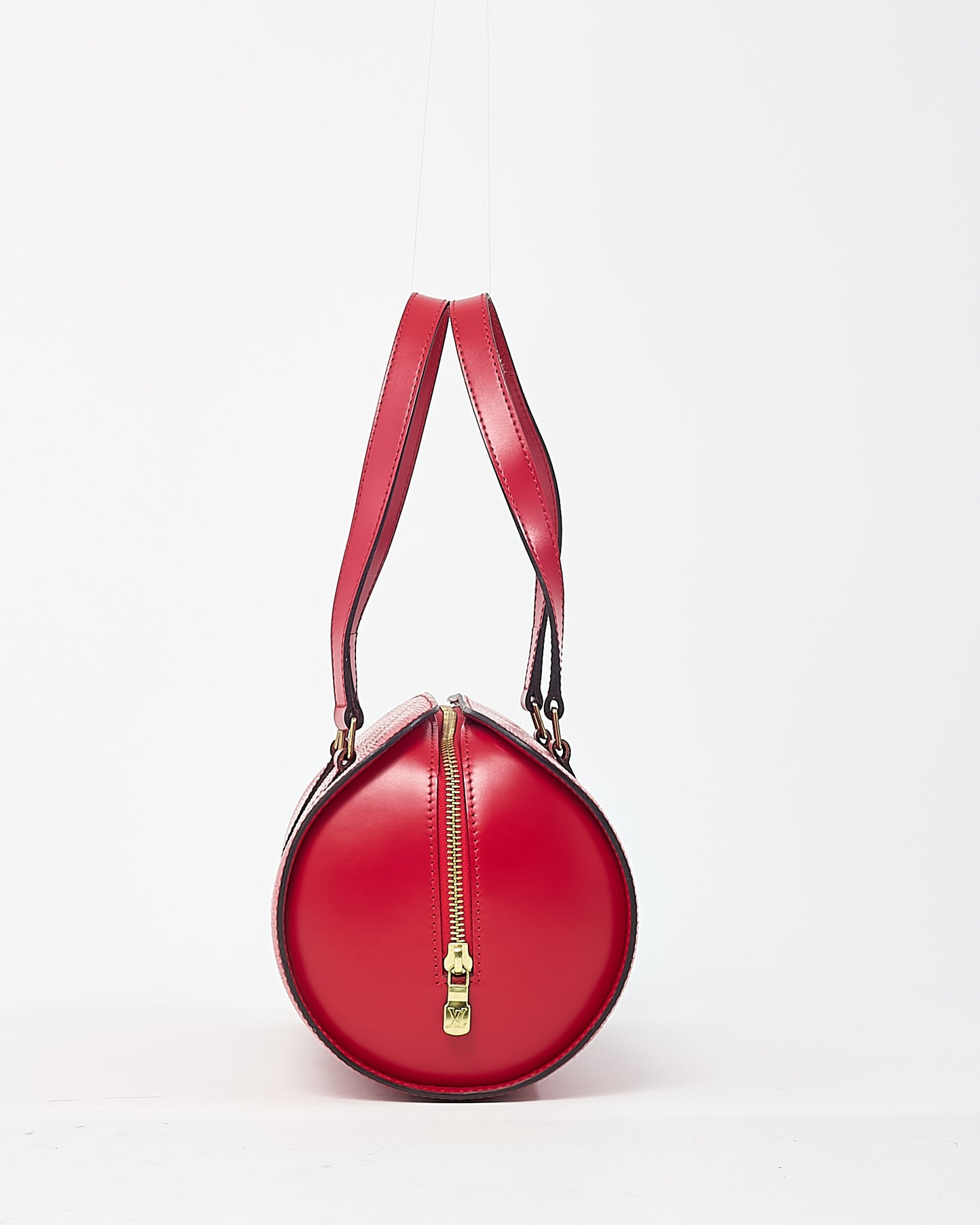 Louis Vuitton Red Epi Leather Soufflot Papillon Bag