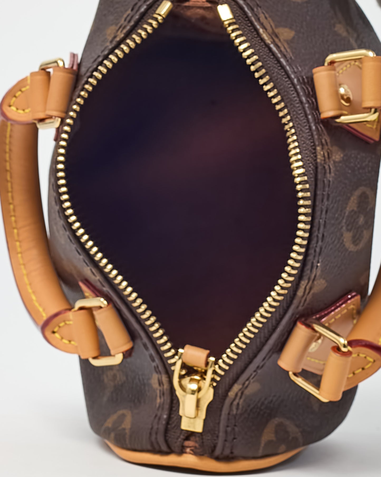 Louis Vuitton Monogram Canvas Speedy Nano Speedy Bandoulière