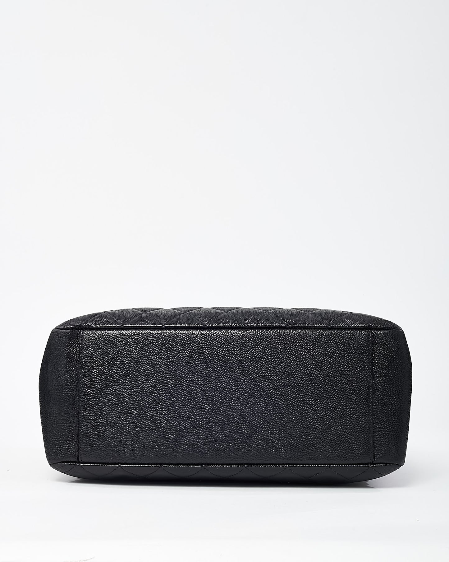 Chanel Black Caviar Leather GST Shoulder Bag SHW