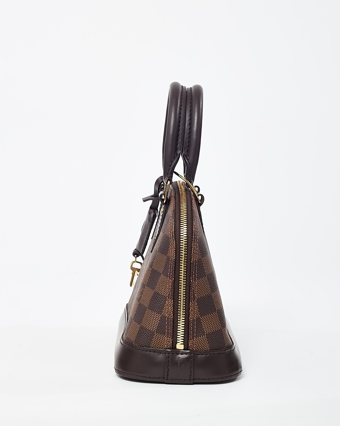 Louis Vuitton Damier Ebene Coated Canvas Alma BB Handbag