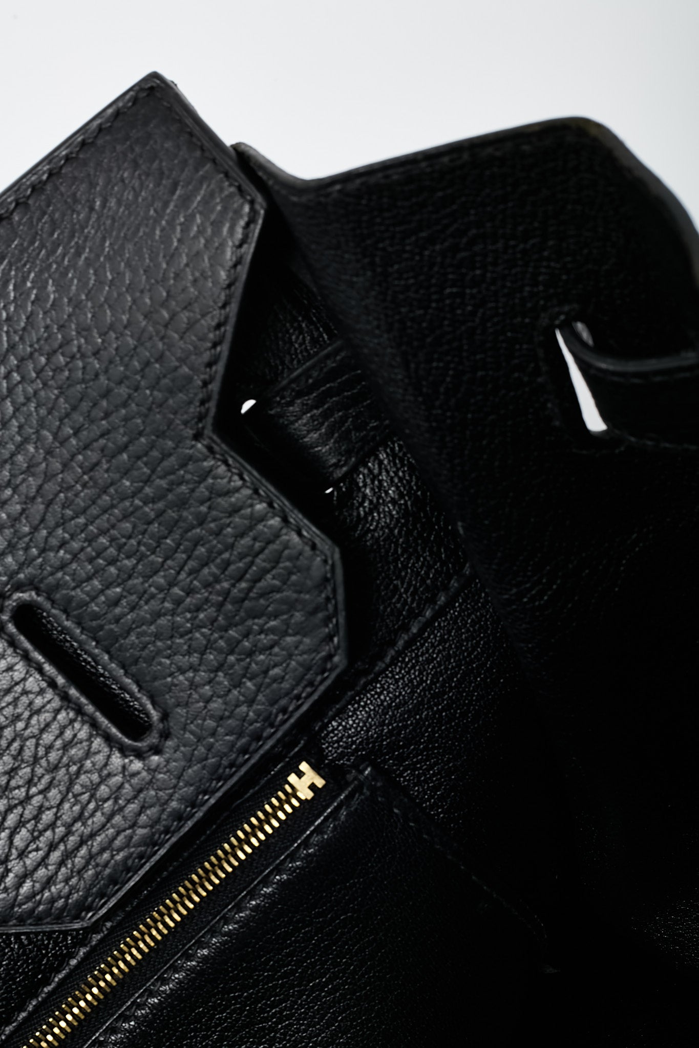 Hermès Black Ardennes Leather Birkin 35 GHW