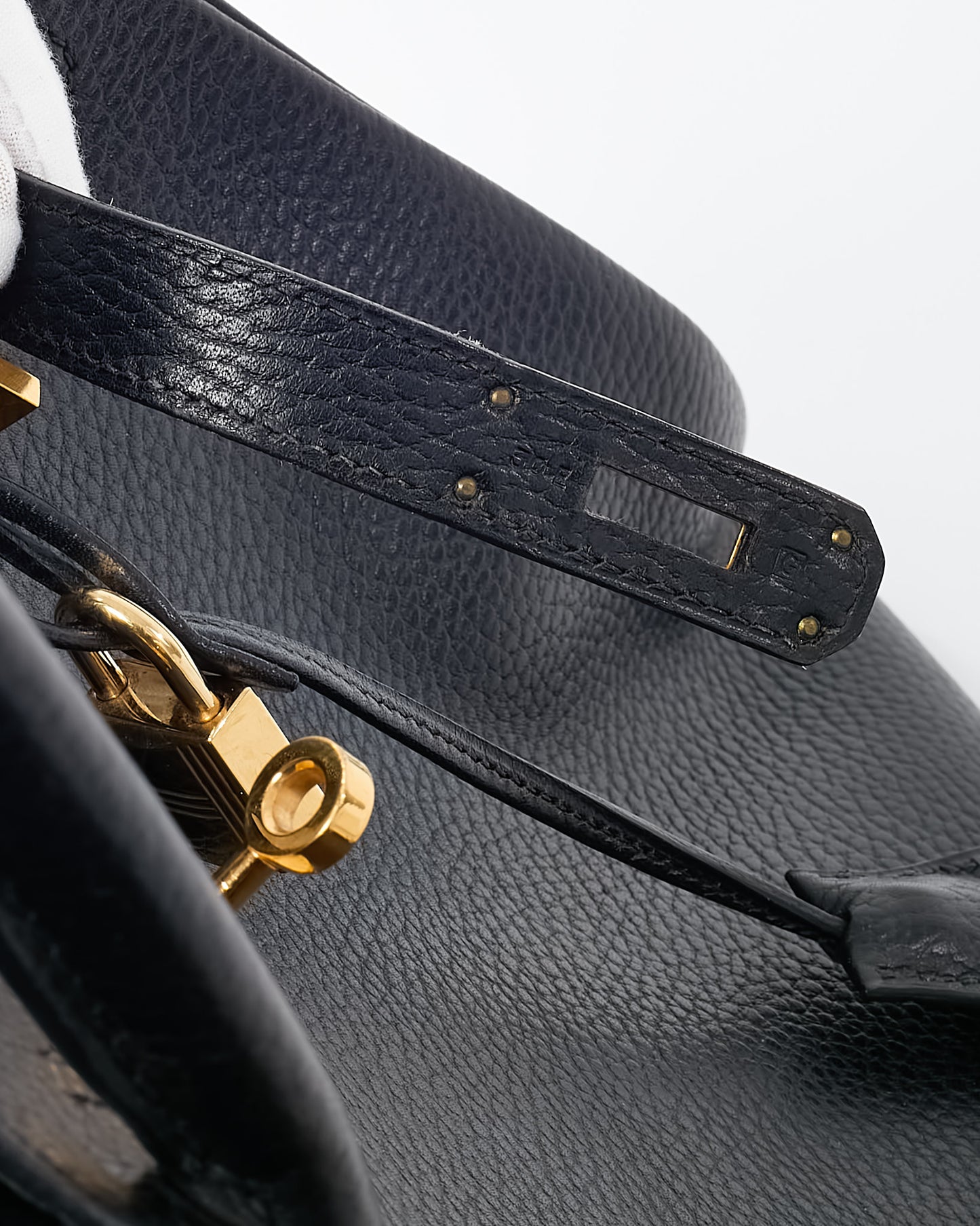 Hermès Black Ardennes Leather Birkin 35 GHW