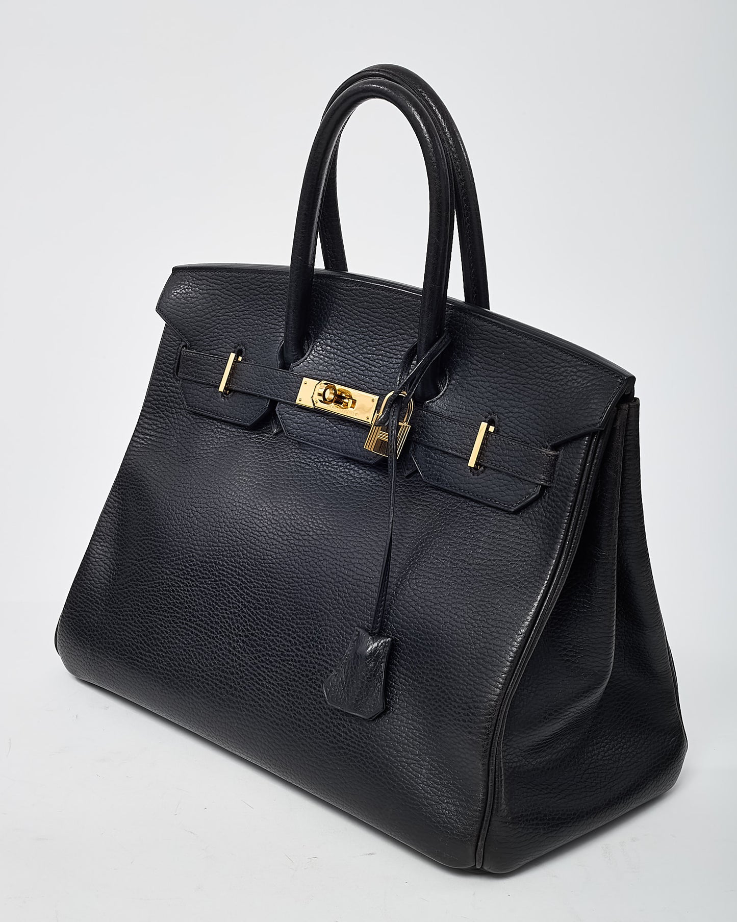 Hermès Black Ardennes Leather Birkin 35 GHW