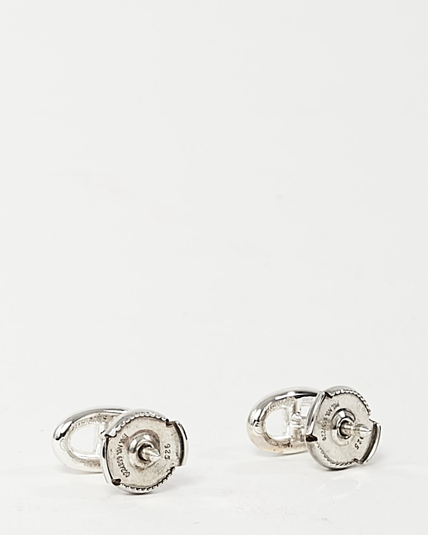 Hermès Sterling Silver Very Small Model Farandole Earrings