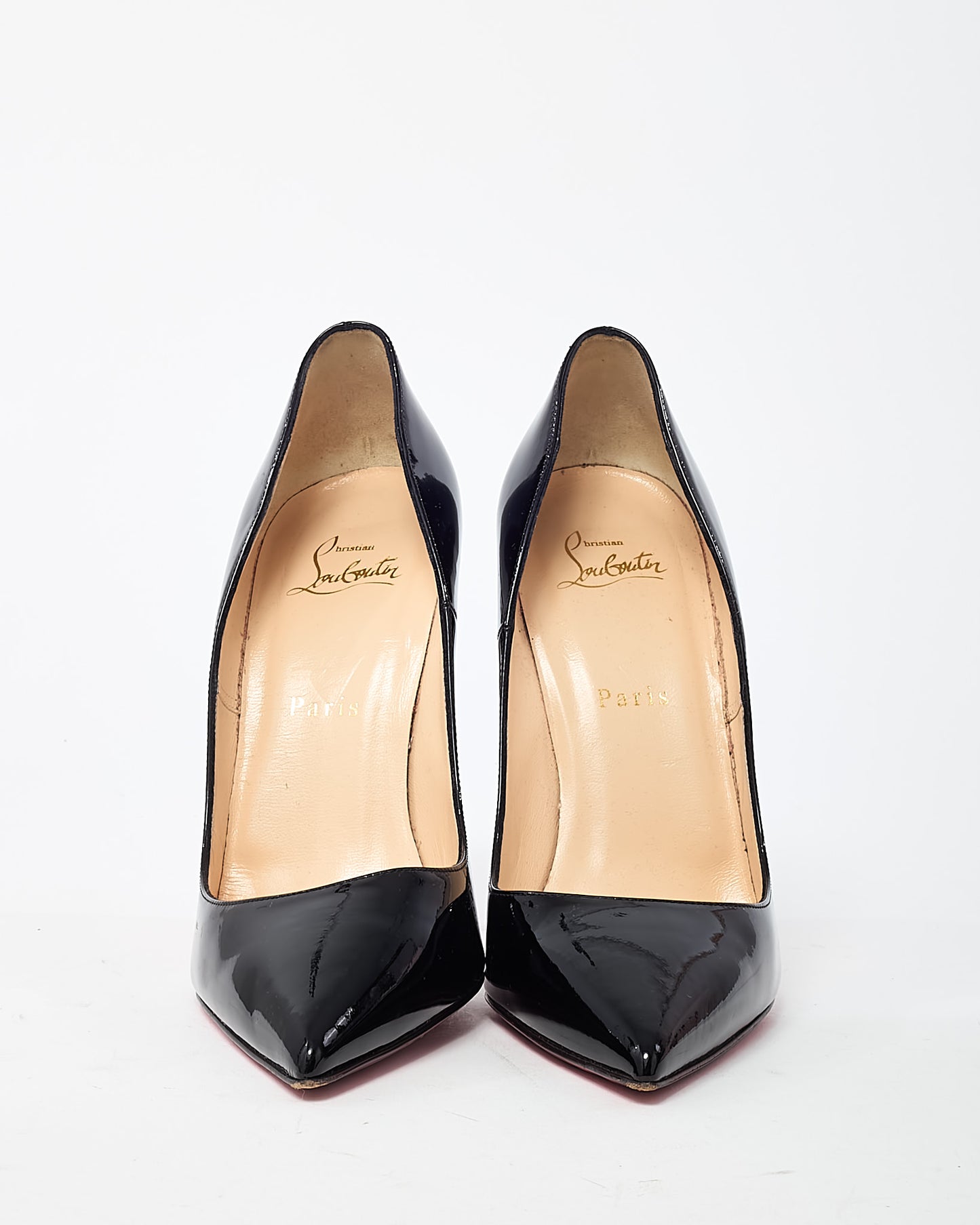 Christian Louboutin Black Patent Leather So Kate 120mm Pumps - 39