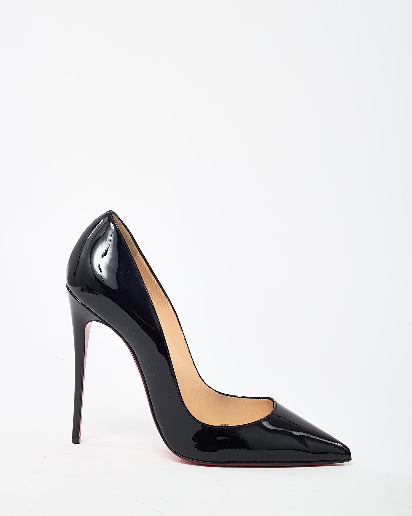 Christian Louboutin Black Patent Leather So Kate 120mm Pumps - 39