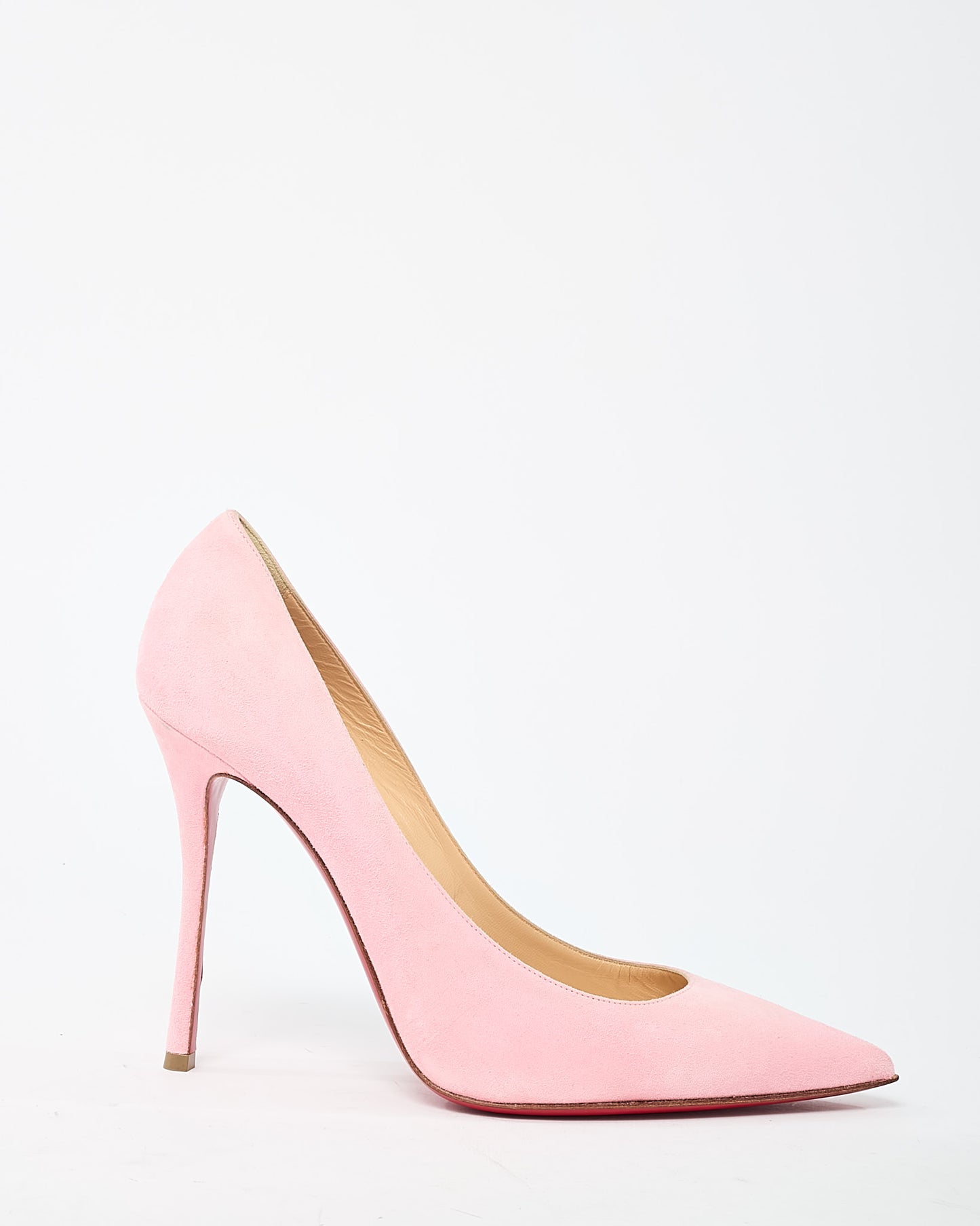 Christian Louboutin Pink Suede So Kate 120mm Pumps - 39