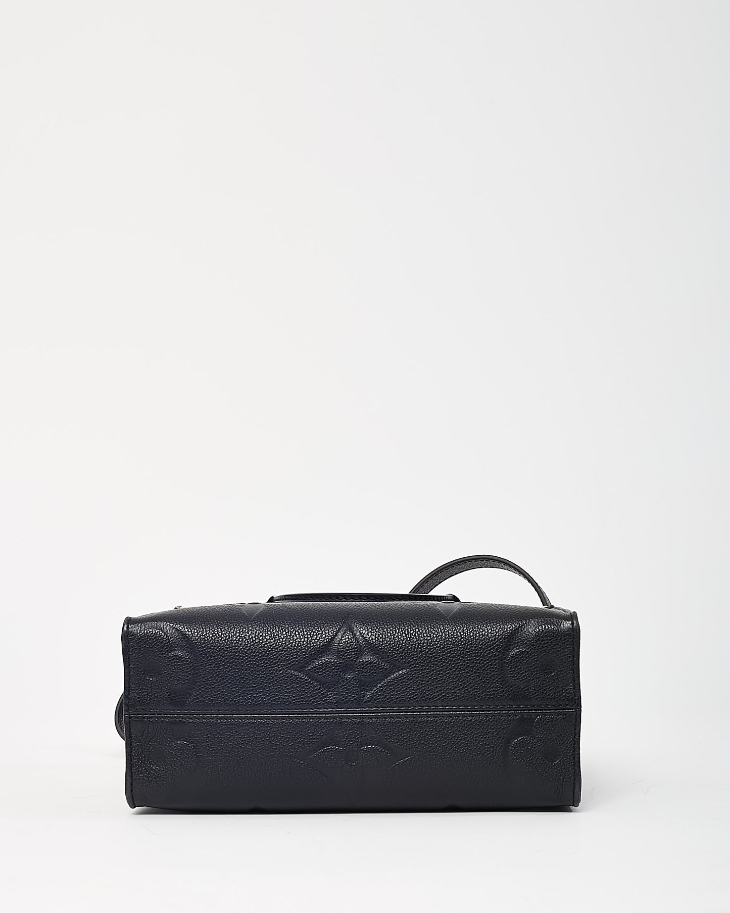 Louis Vuitton Black Monogram Empreinte Leather Onthego PM Bag