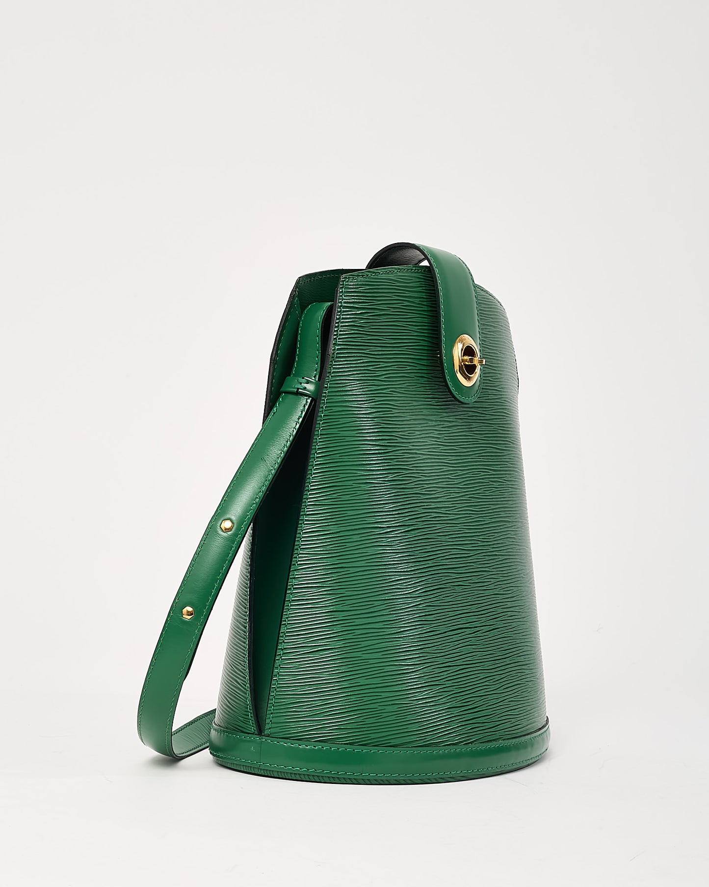 Louis Vuitton Green Epi Leather Cluny Shoulder Bag