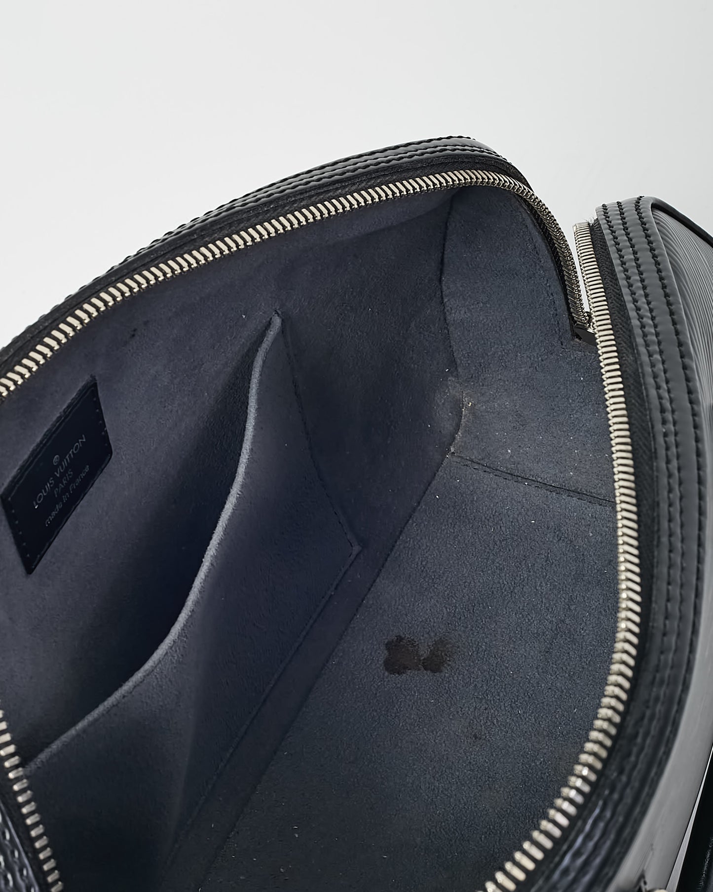 Louis Vuitton Black Epi Leather Jasmine Top Handle Bag
