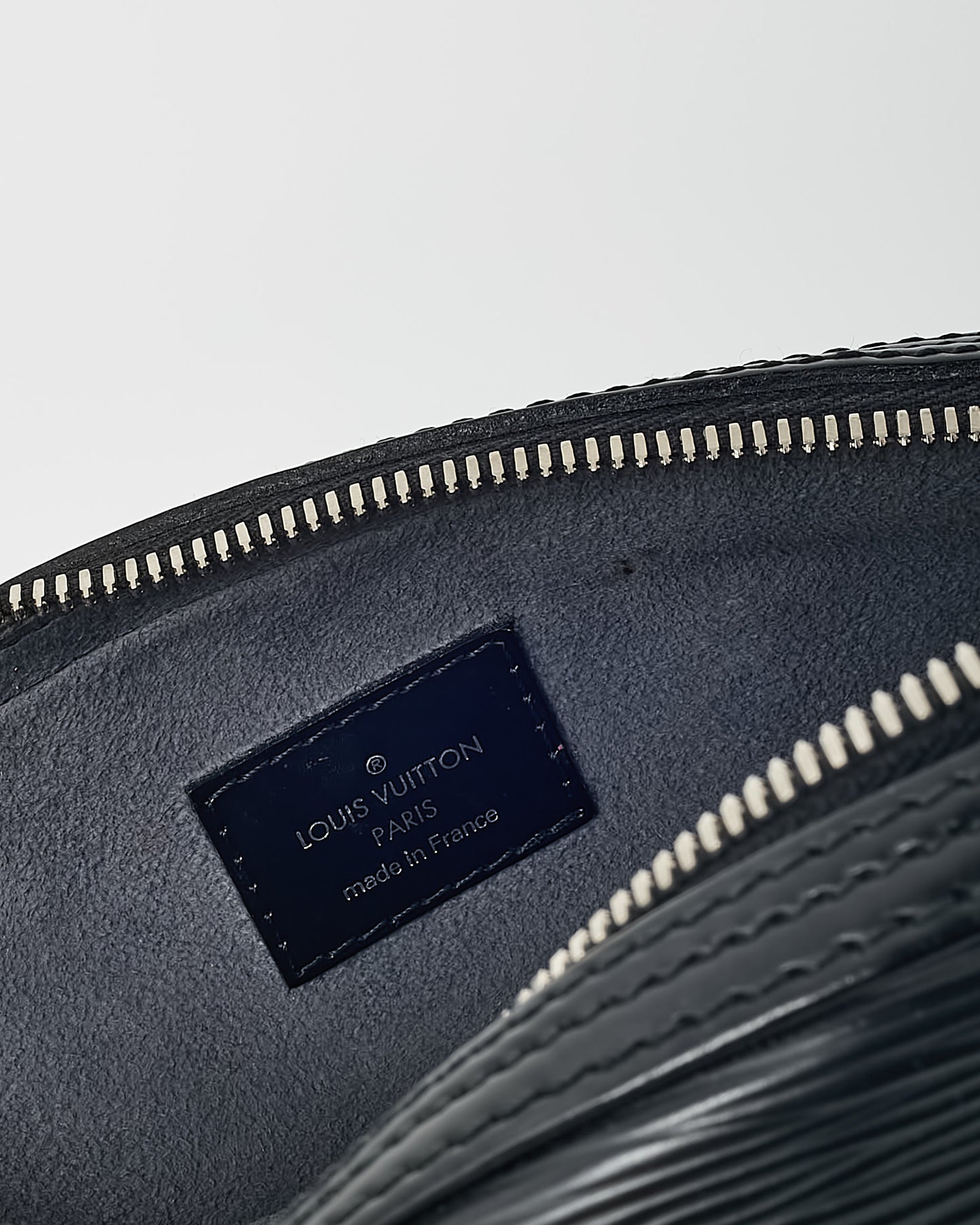 Louis Vuitton Black Epi Leather Jasmine Top Handle Bag