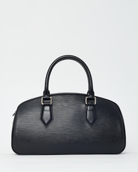 Louis Vuitton Black Epi Leather Jasmine Top Handle Bag