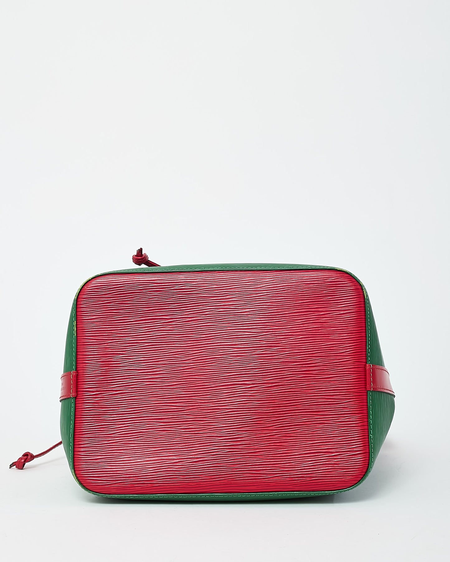 Louis Vuitton Green and Red Epi Leather Noe PM Handbag