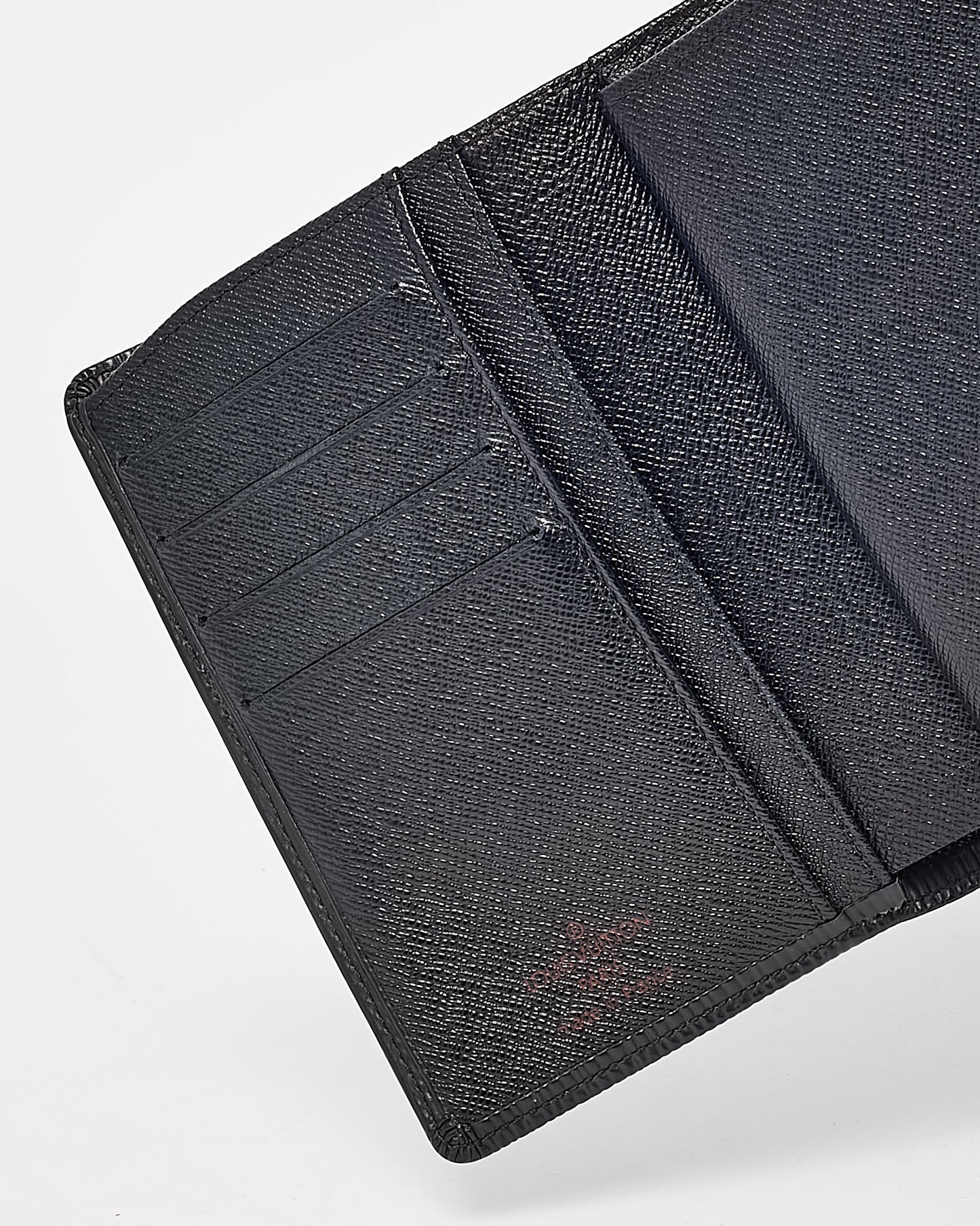 Louis Vuitton Black Epi Leather French Wallet