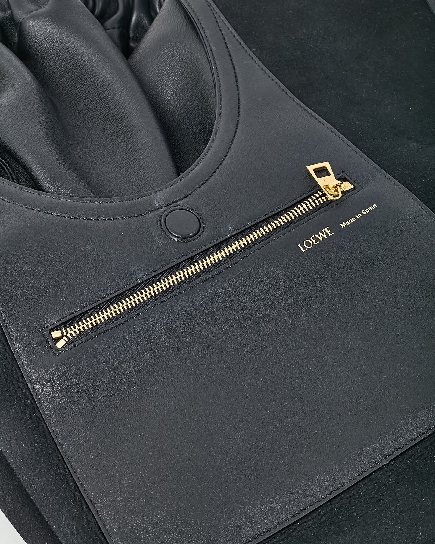 Loewe Black Nappa Leather Medium Squeeze Shoulder Bag