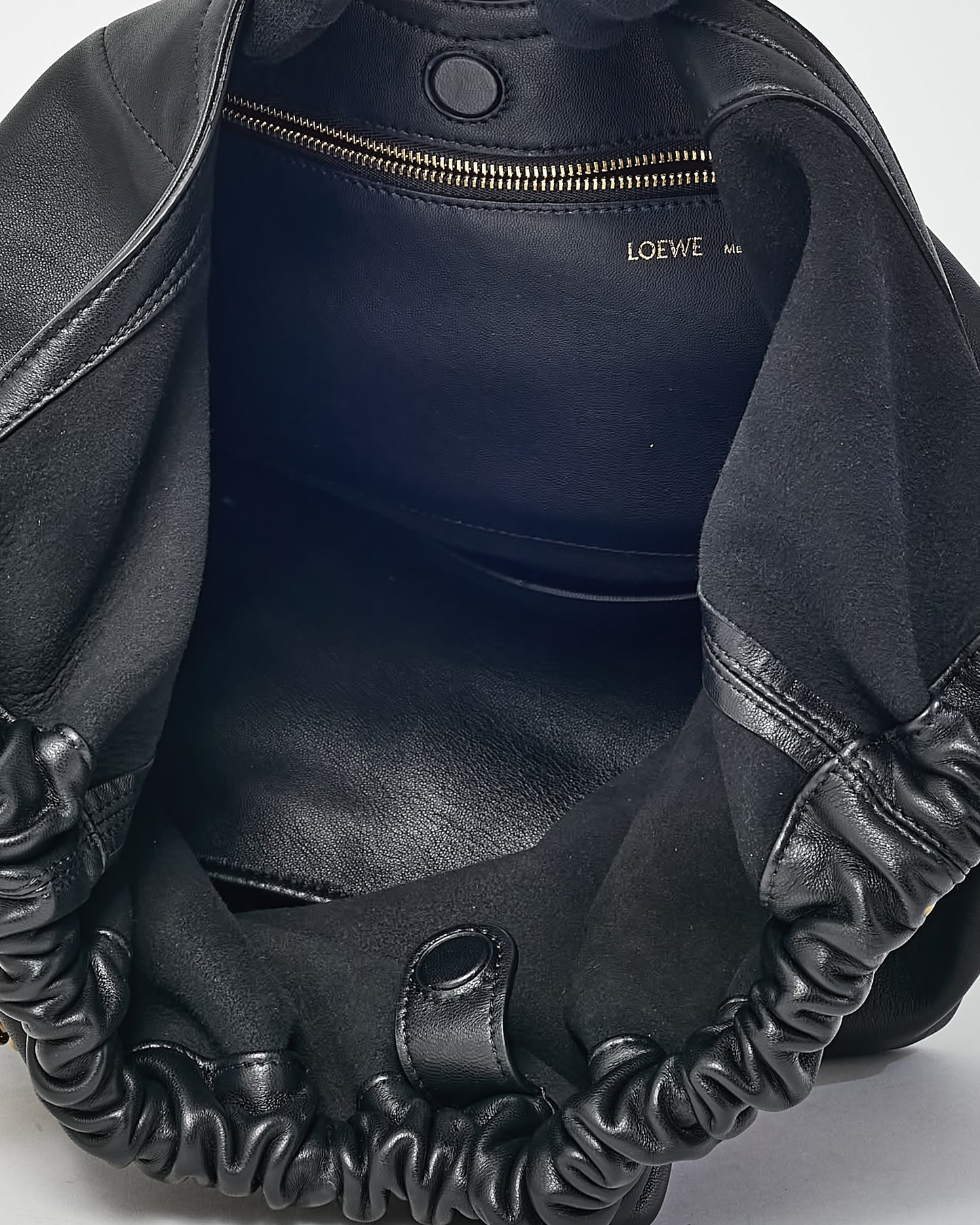 Loewe Black Nappa Leather Medium Squeeze Shoulder Bag