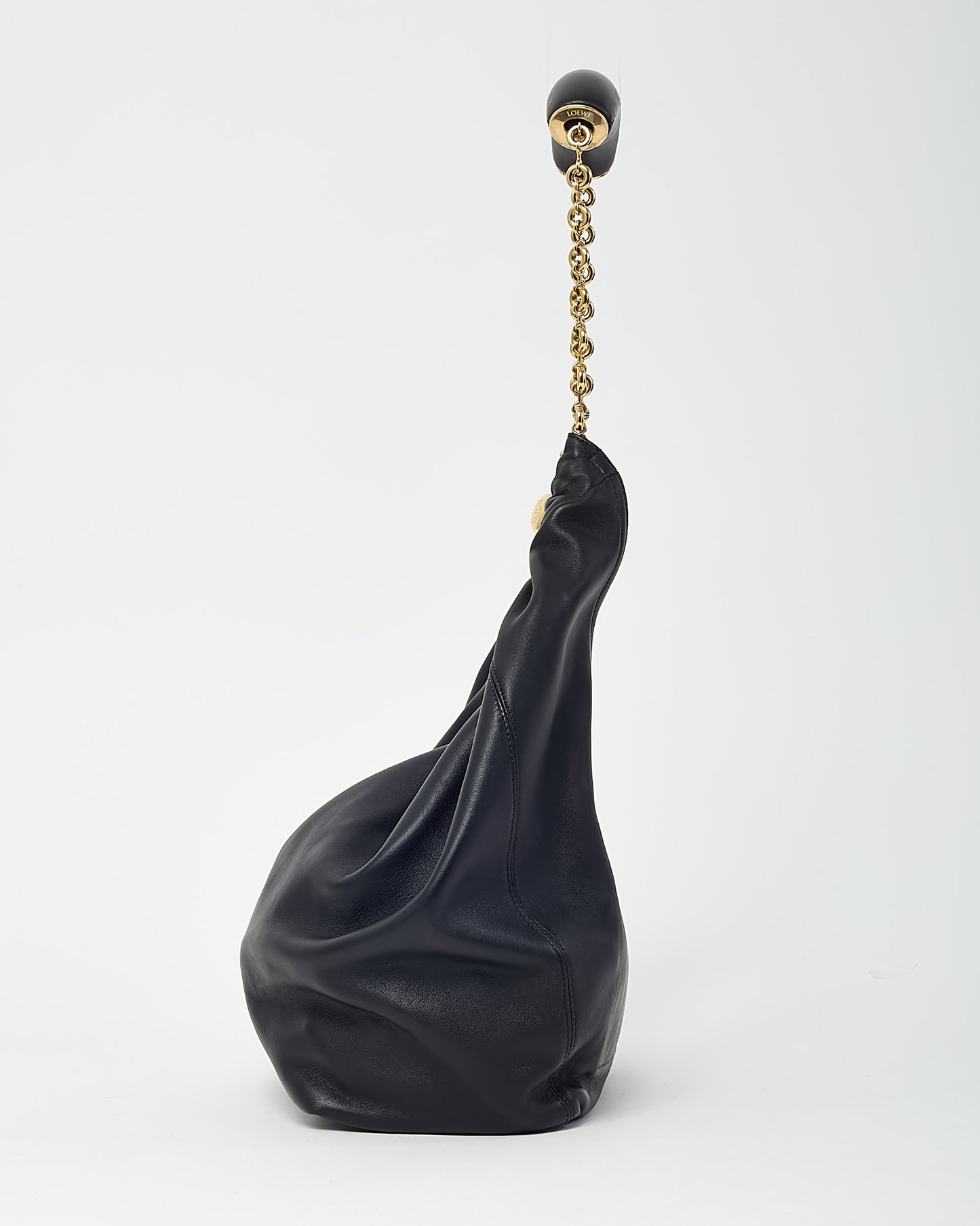 Loewe Black Nappa Leather Medium Squeeze Shoulder Bag