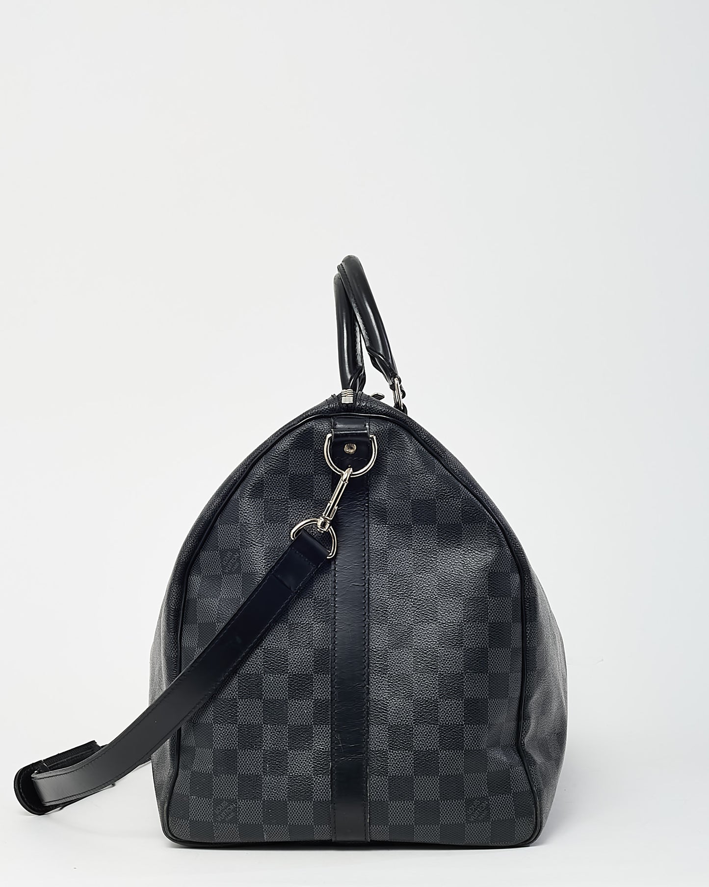 Louis Vuitton Damier Graphite Coated Canvas Keepall Bandoulière 55