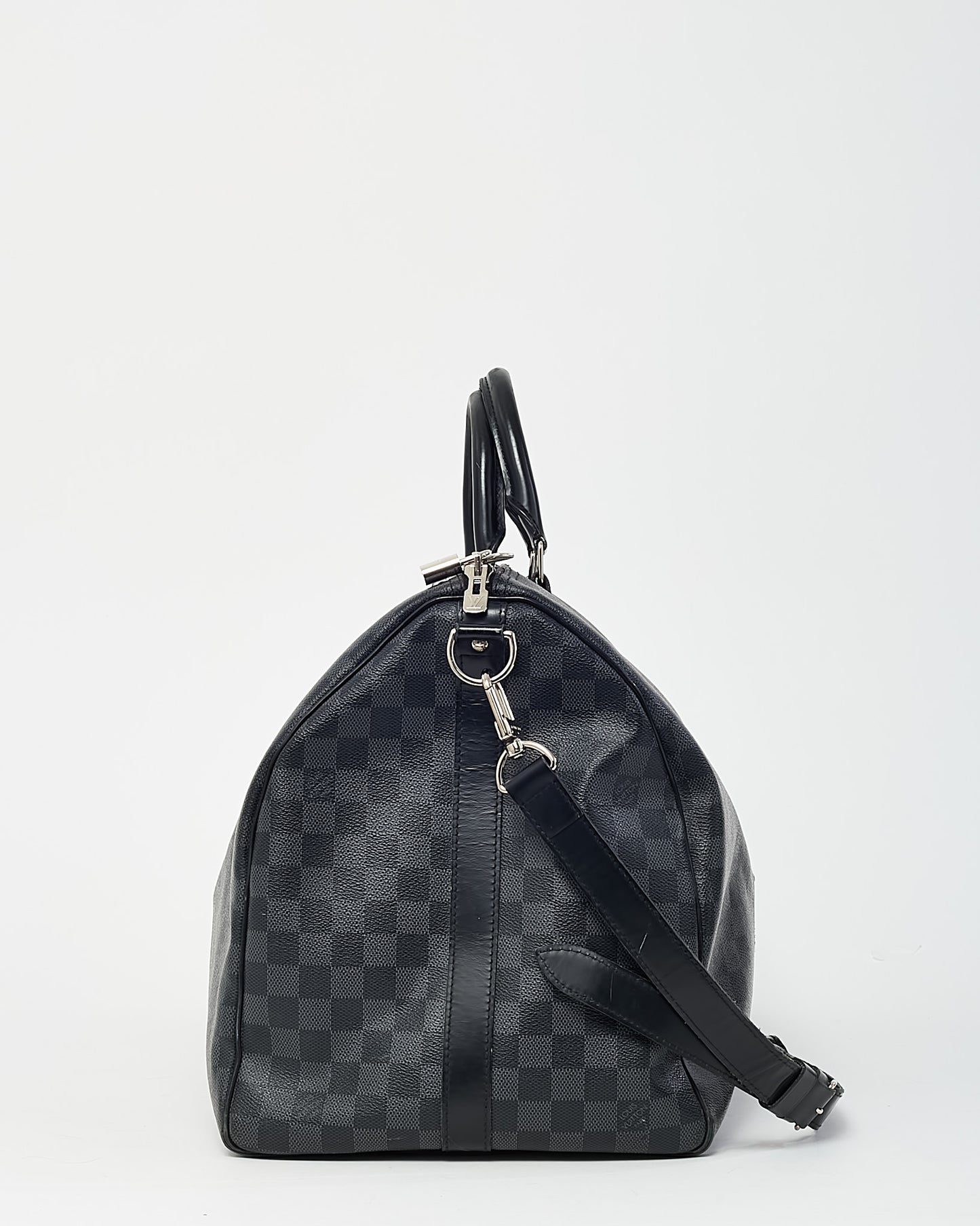 Louis Vuitton Damier Graphite Coated Canvas Keepall Bandoulière 55