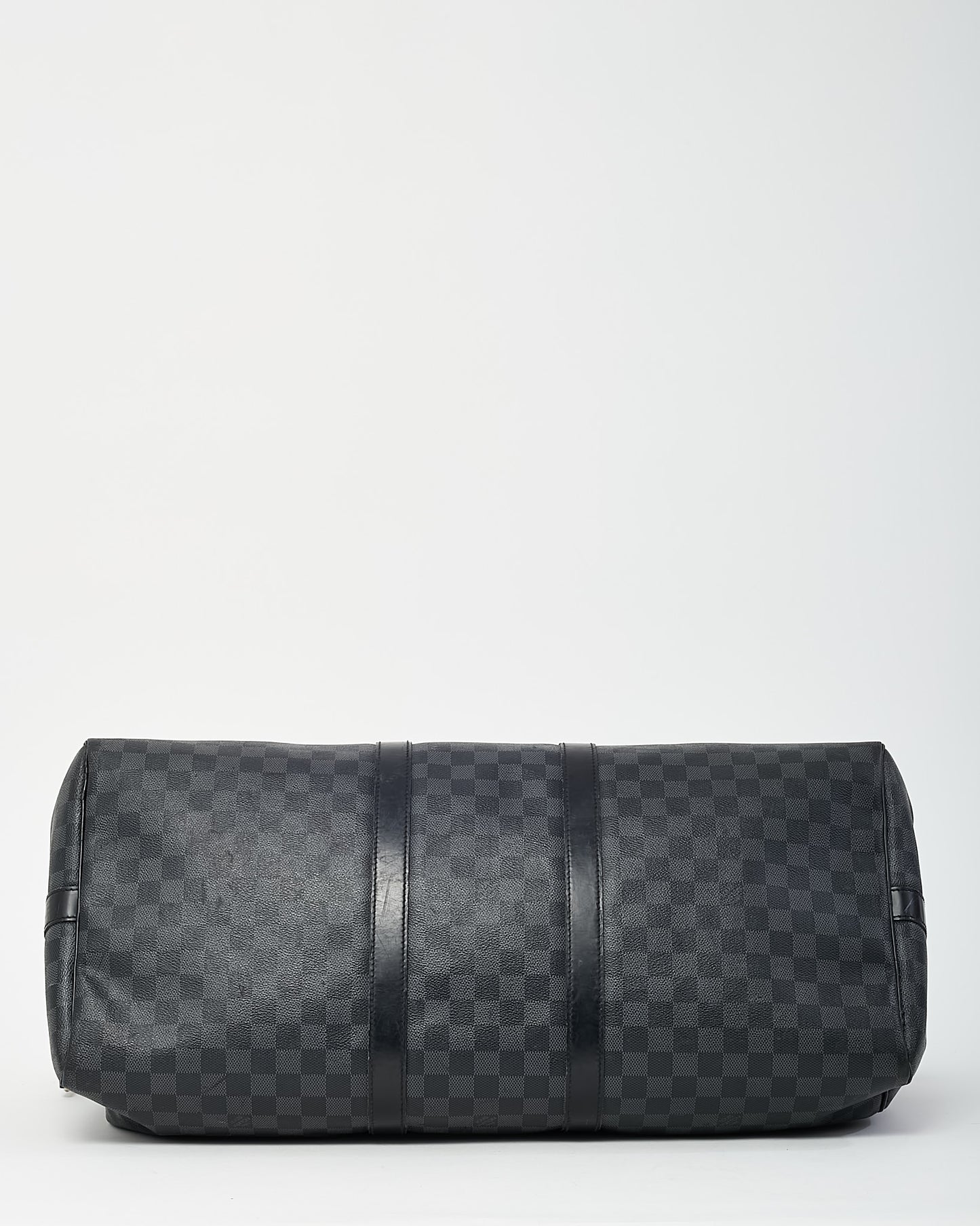 Louis Vuitton Damier Graphite Coated Canvas Keepall Bandoulière 55