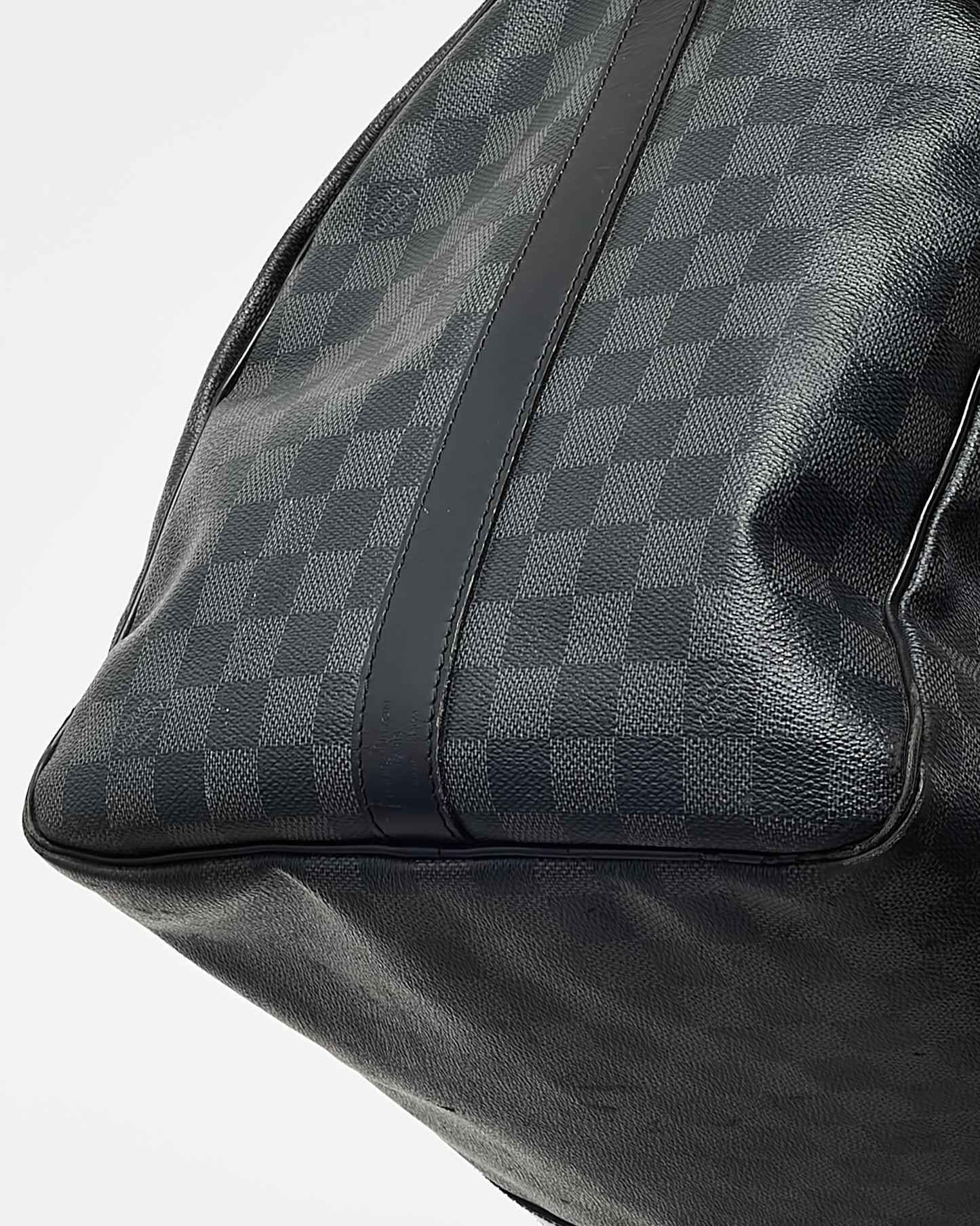 Louis Vuitton Damier Graphite Coated Canvas Keepall Bandoulière 55