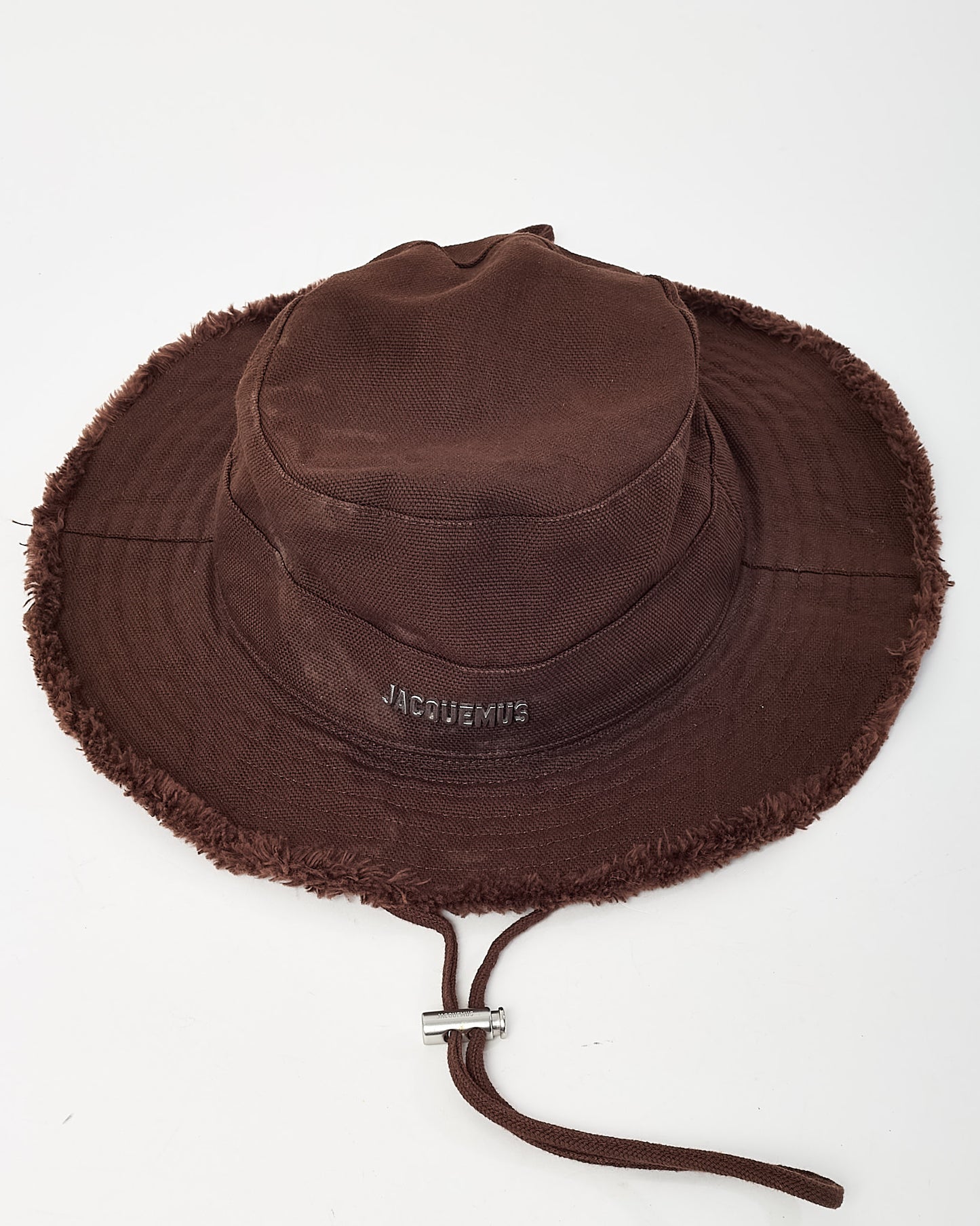 Jacquemus Brown Cotton Canvas 'The Artichaut' Bucket Hat - 58/M