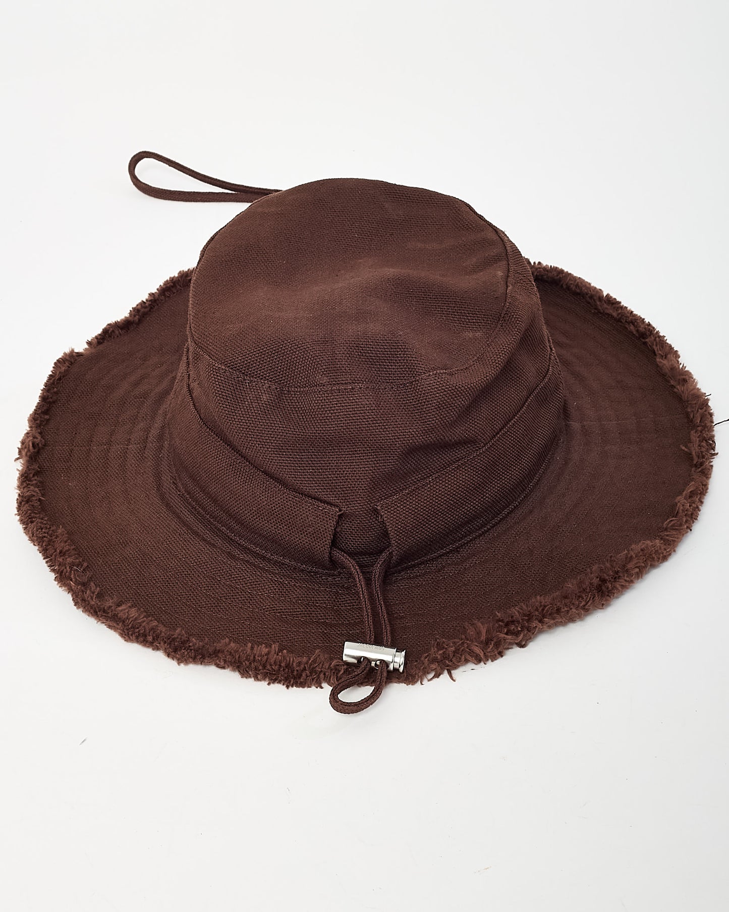 Jacquemus Brown Cotton Canvas 'The Artichaut' Bucket Hat - 58/M