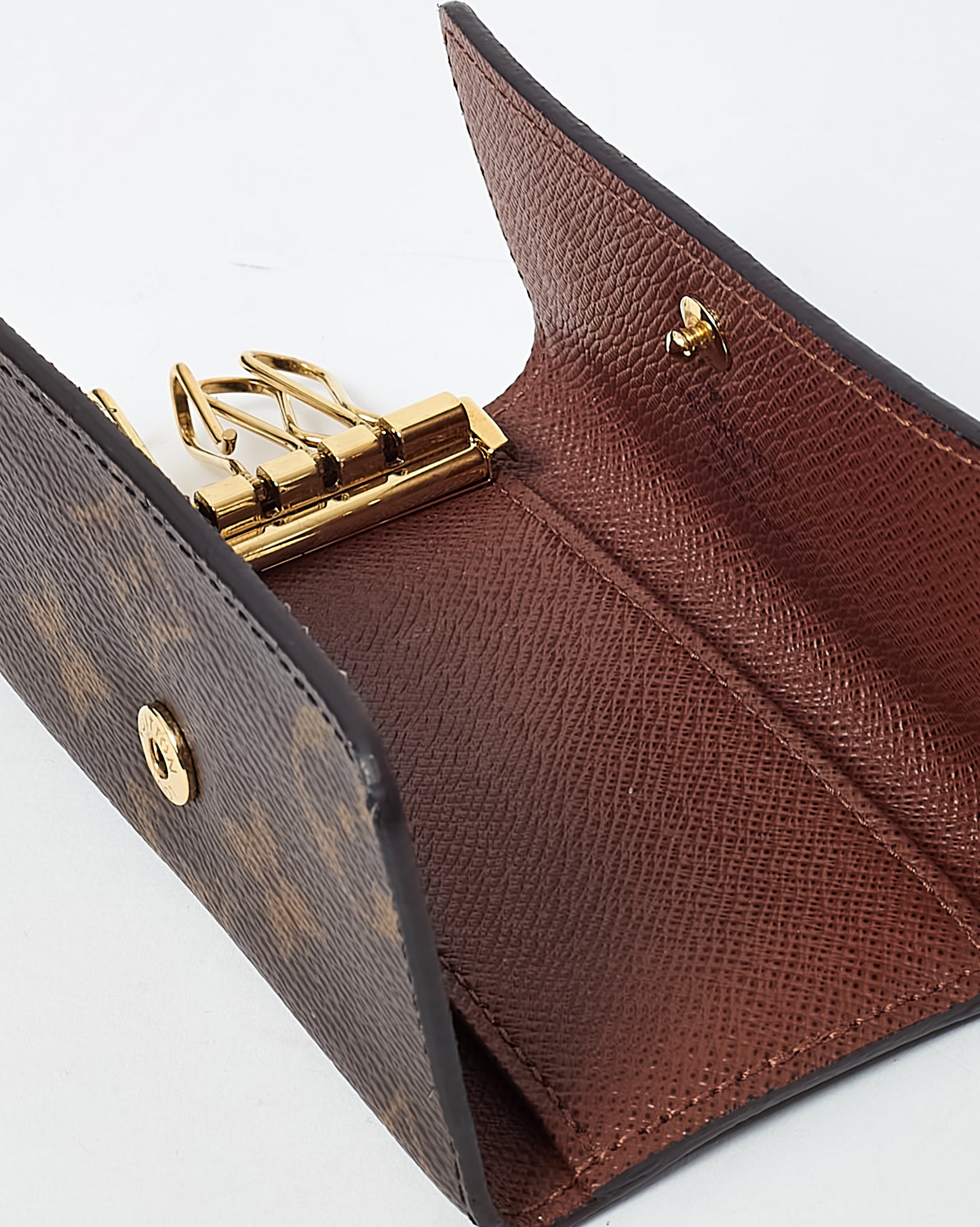 Louis Vuitton Monogram Coated Canvas 4 Key Holder