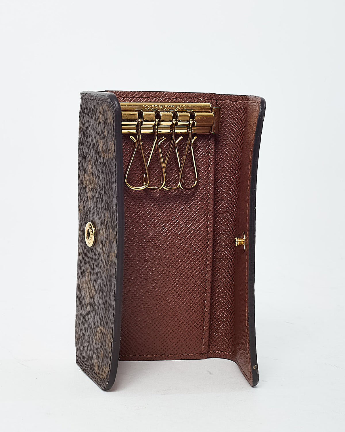 Louis Vuitton Monogram Coated Canvas 4 Key Holder